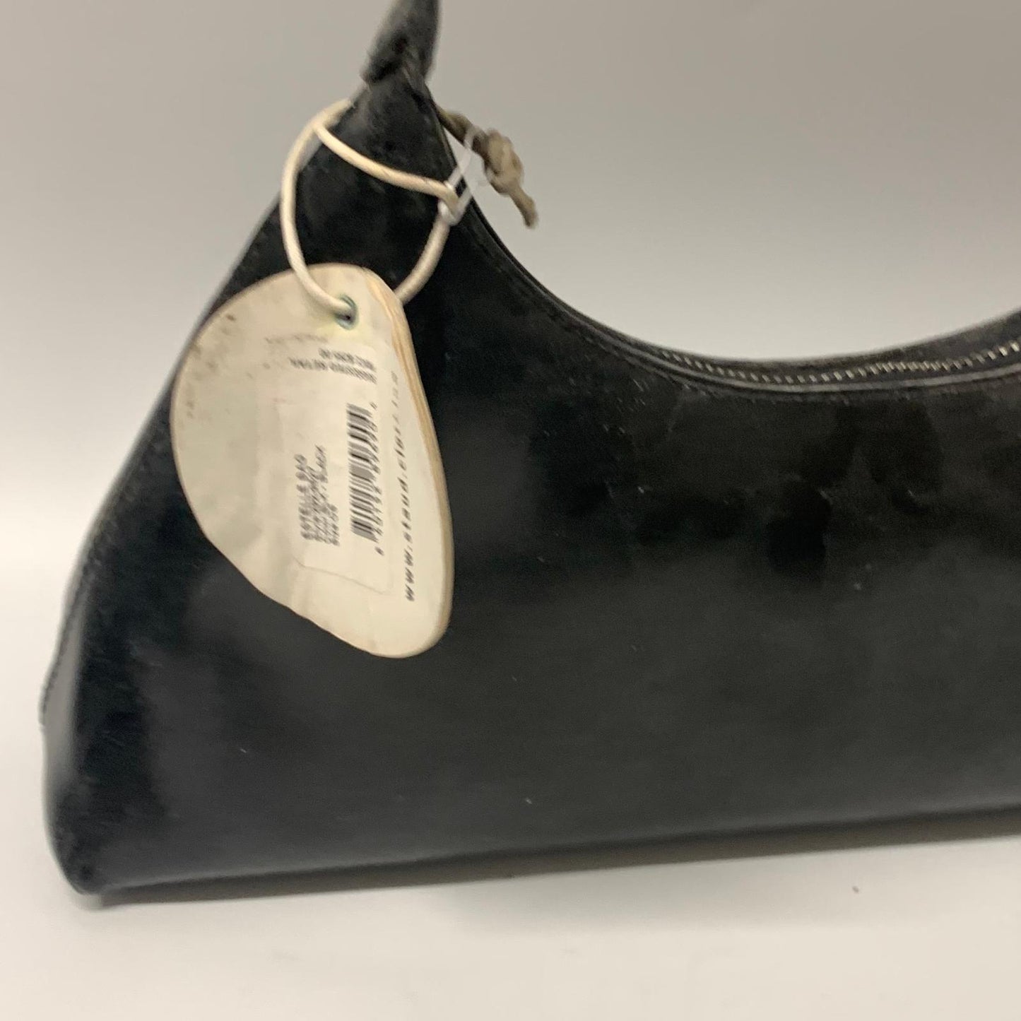 STAUD Black Small Estelle Patent Leather Shoulder Bag Handbag NEW RRP 240