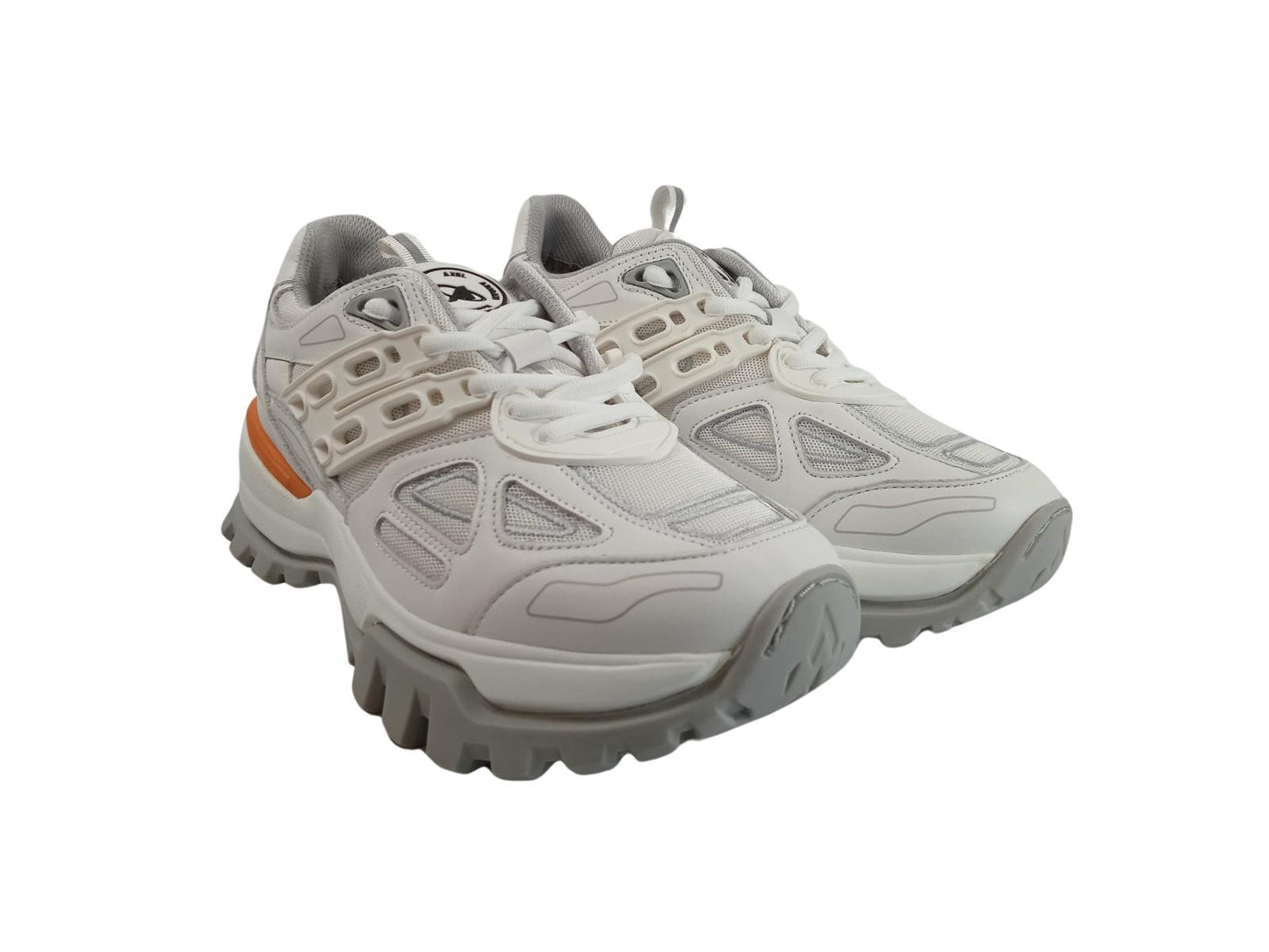 AXEL ARIGATO Ladies White Leather Marathon R-Tic Trainers UK3.5 RRP315 NEW
