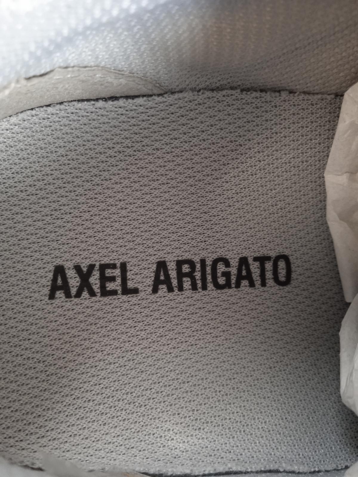 AXEL ARIGATO Ladies White Leather Marathon R-Tic Trainers UK3.5 RRP315 NEW