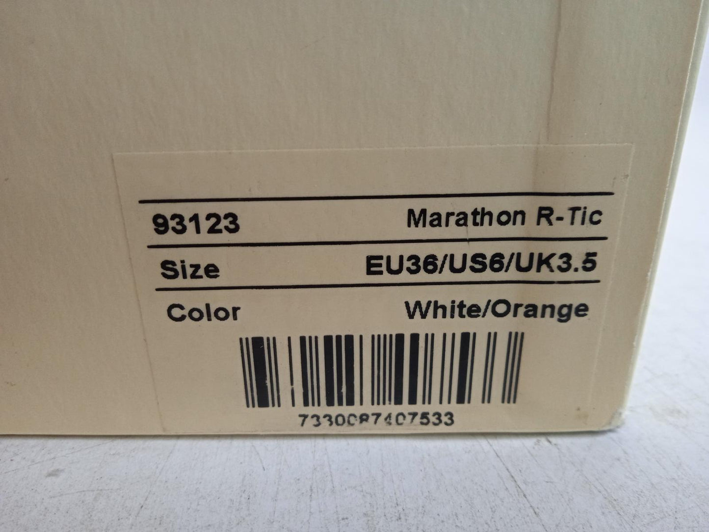 AXEL ARIGATO Ladies White Leather Marathon R-Tic Trainers UK3.5 RRP315 NEW