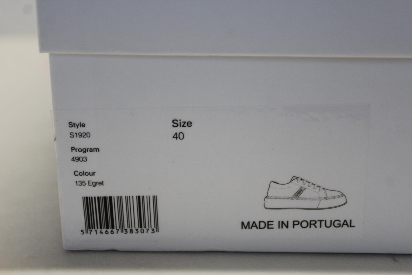 GANNI Ladies S1920 Egret White Vegan Leather Low Sneakers EU40 UK7 NEW RRP170