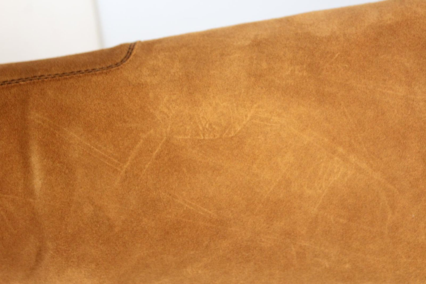GANNI Western Boots Tobacco Brown Suede Knee High Womens EU37 UK4 NEW RRP430