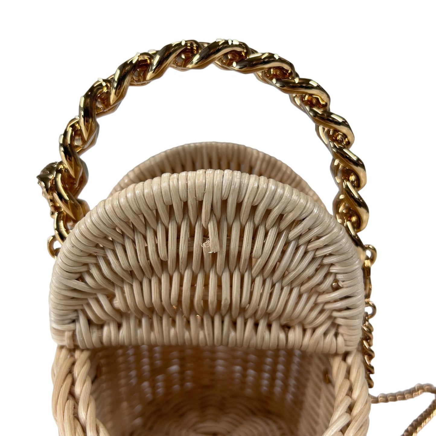 VERSACE RAFFIA MINI MEDUSA PICNIC TOTE BAG OS - NEW RRP 940