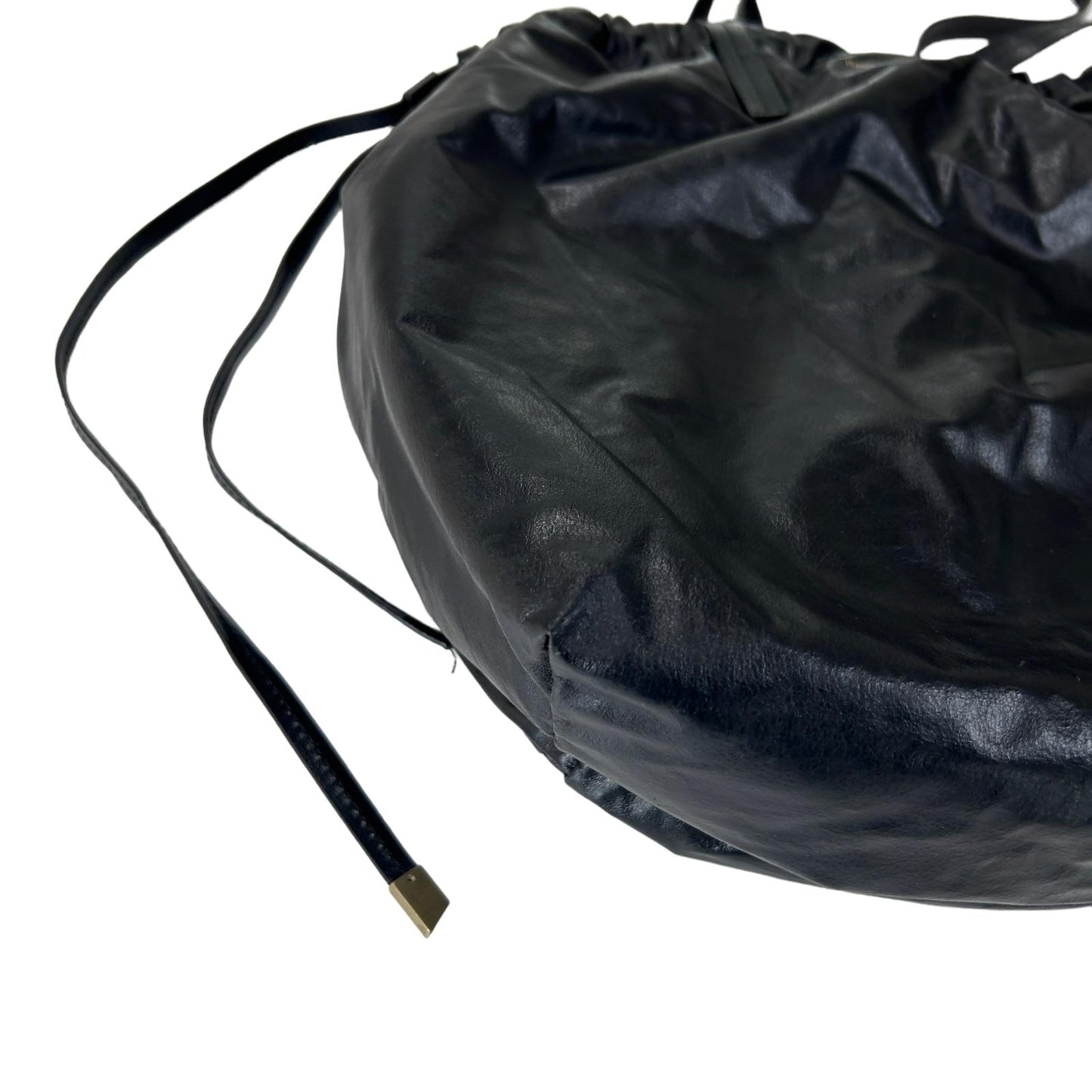 ISABEL MARANT CHAGAAR PADDED LEATHER LARGE HOLDALL BAG - BLACK NEW RRP 695