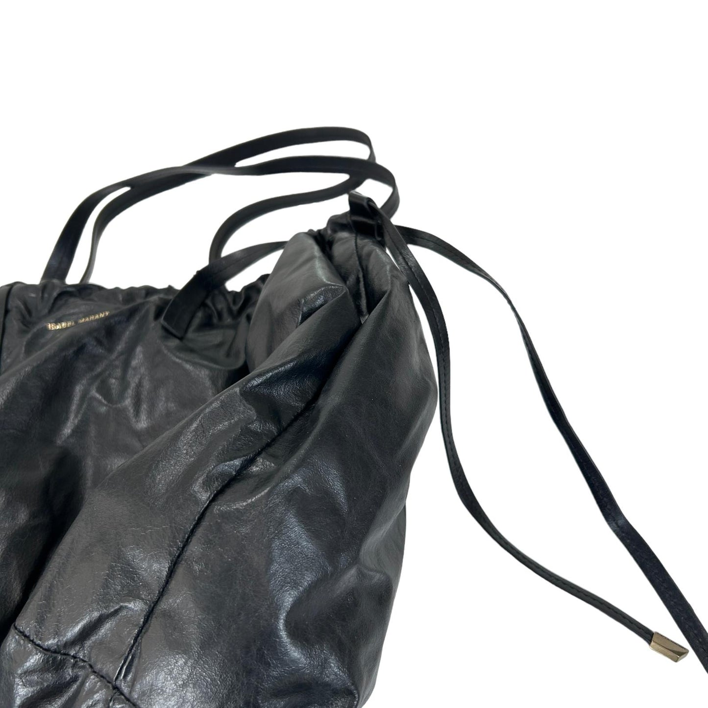 ISABEL MARANT CHAGAAR PADDED LEATHER LARGE HOLDALL BAG - BLACK NEW RRP 695