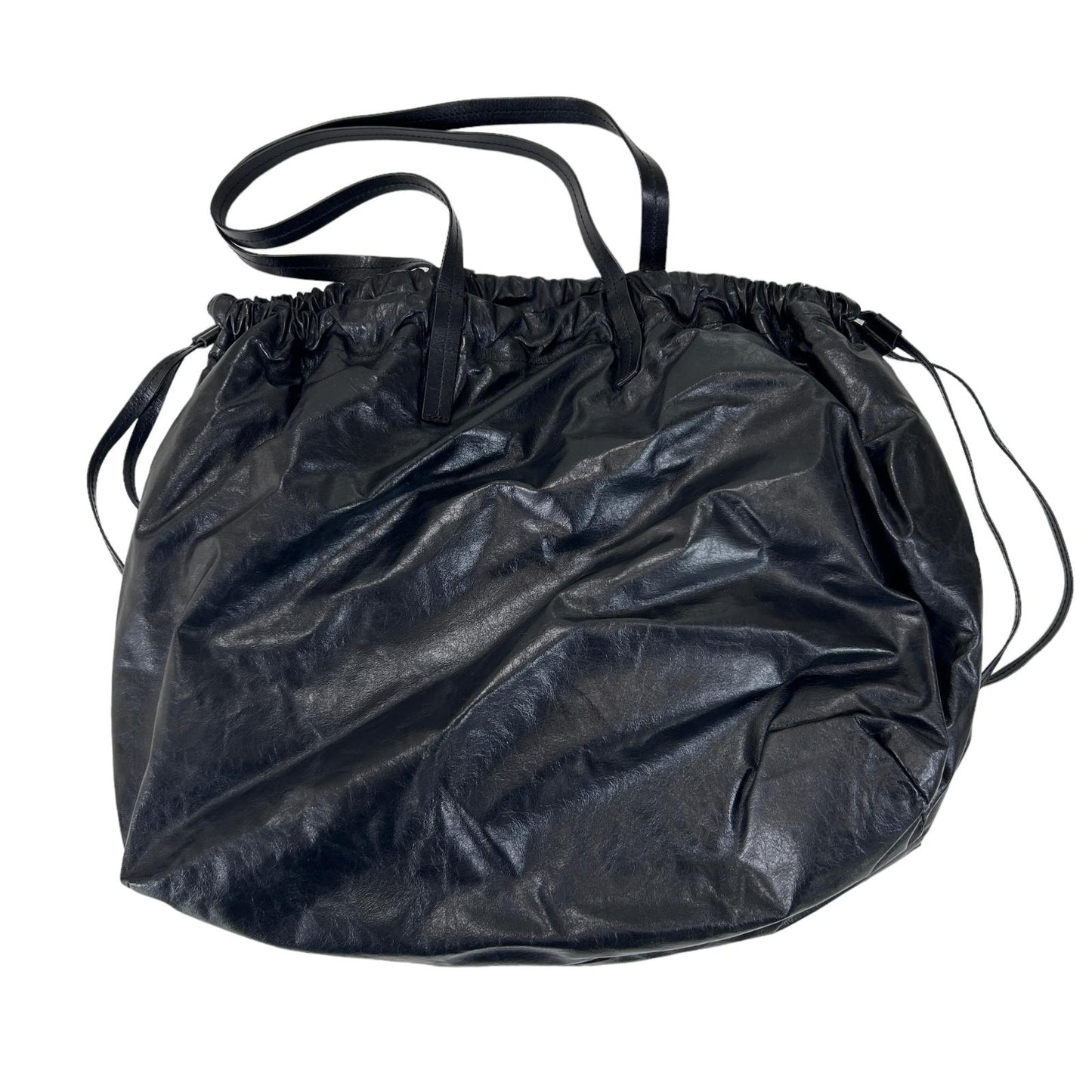 ISABEL MARANT CHAGAAR PADDED LEATHER LARGE HOLDALL BAG - BLACK NEW RRP 695