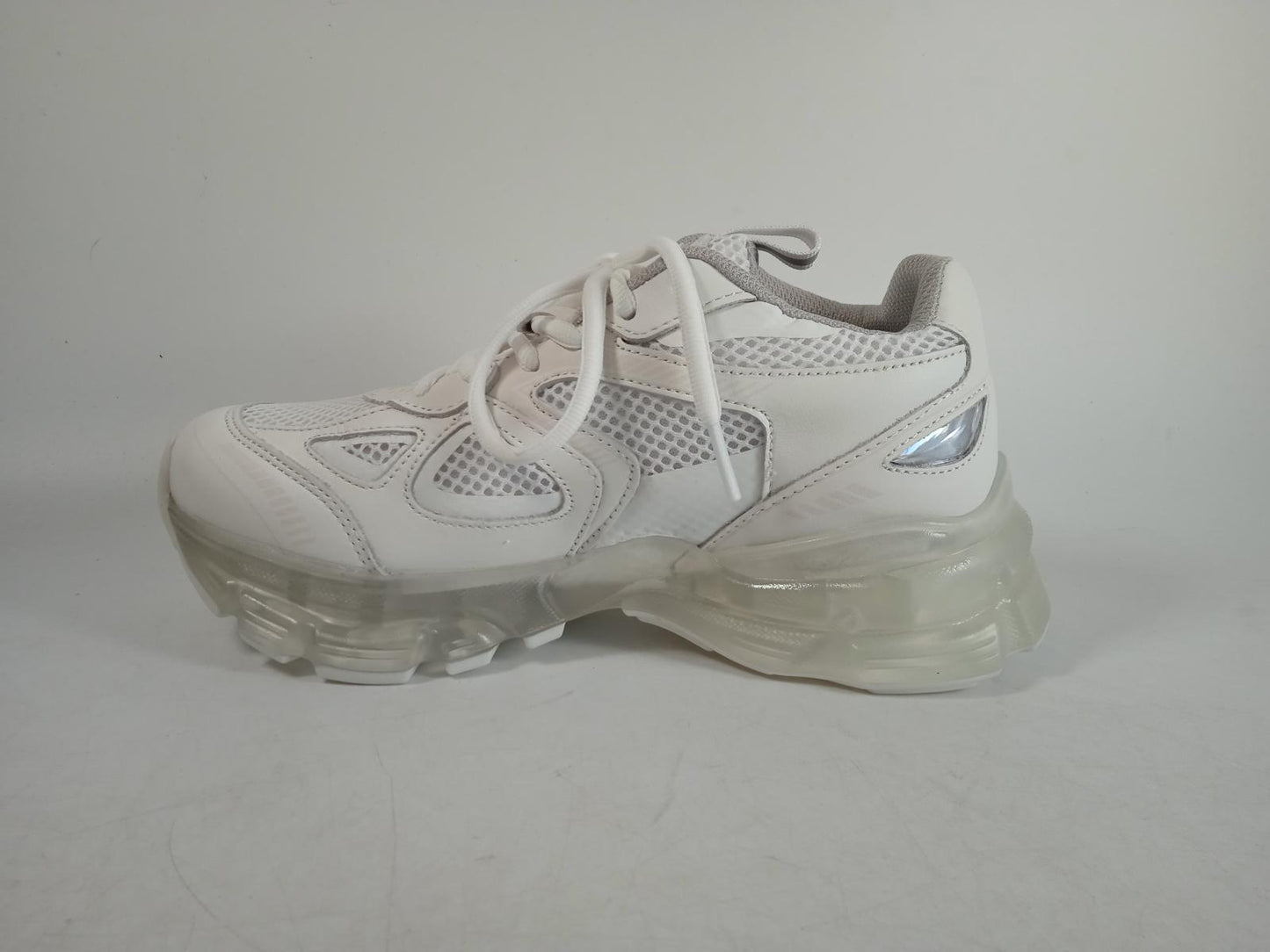 AXEL ARIGATO Ladies White Leather Marathon Runner Trainers UK3.5 RRP255 NEW