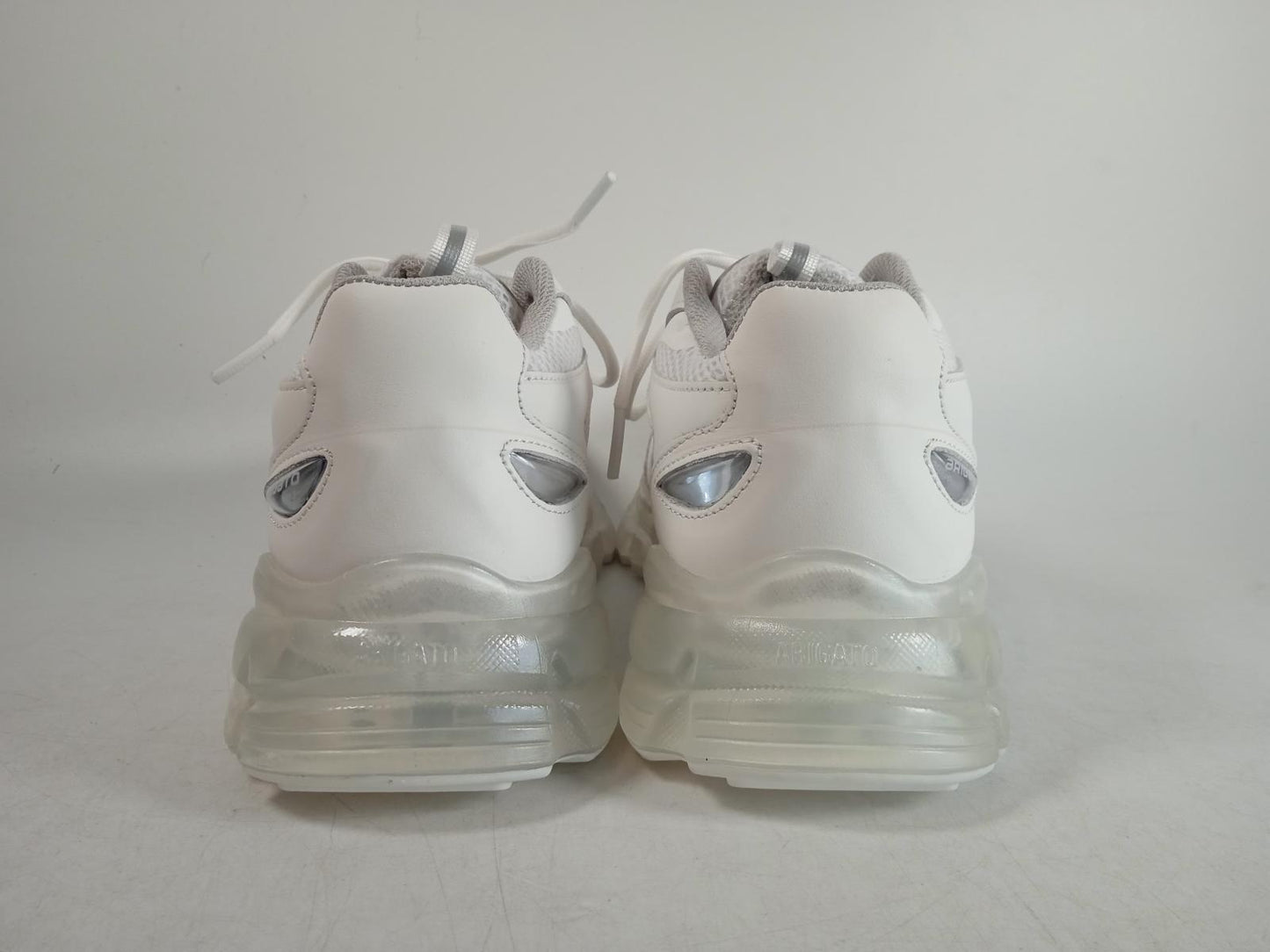 AXEL ARIGATO Ladies White Leather Marathon Runner Trainers UK3.5 RRP255 NEW