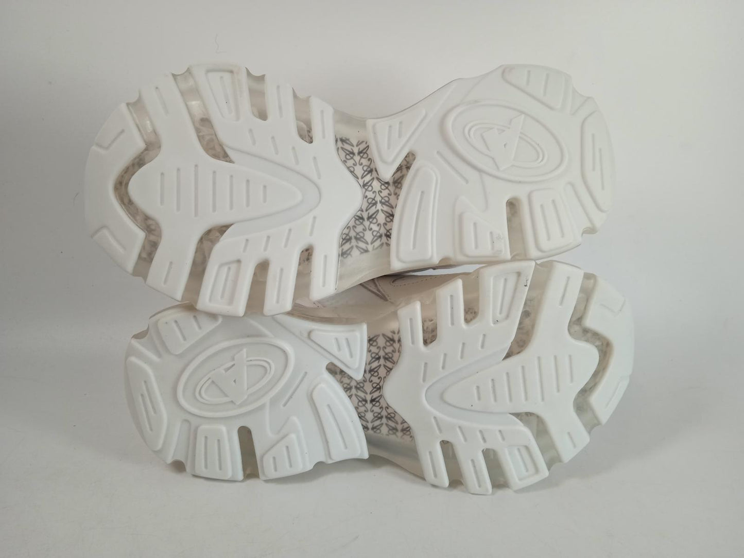 AXEL ARIGATO Ladies White Leather Marathon Runner Trainers UK3.5 RRP255 NEW