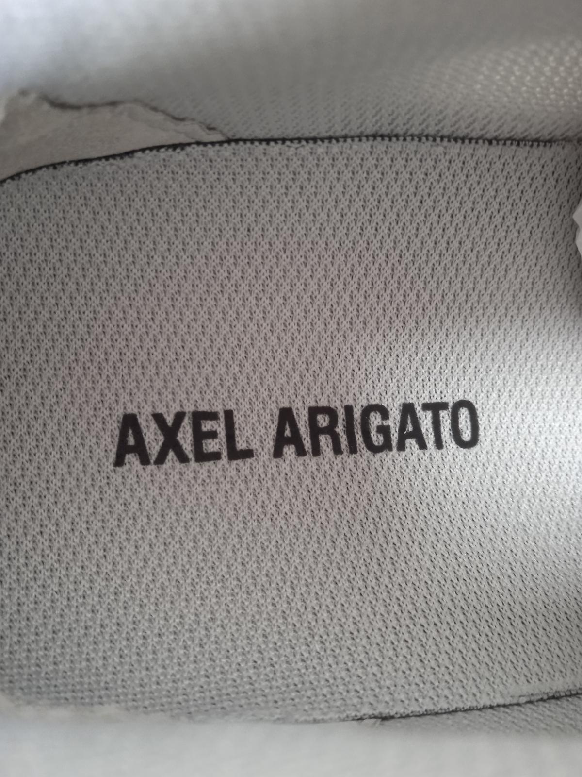 AXEL ARIGATO Ladies White Leather Marathon Runner Trainers UK3.5 RRP255 NEW