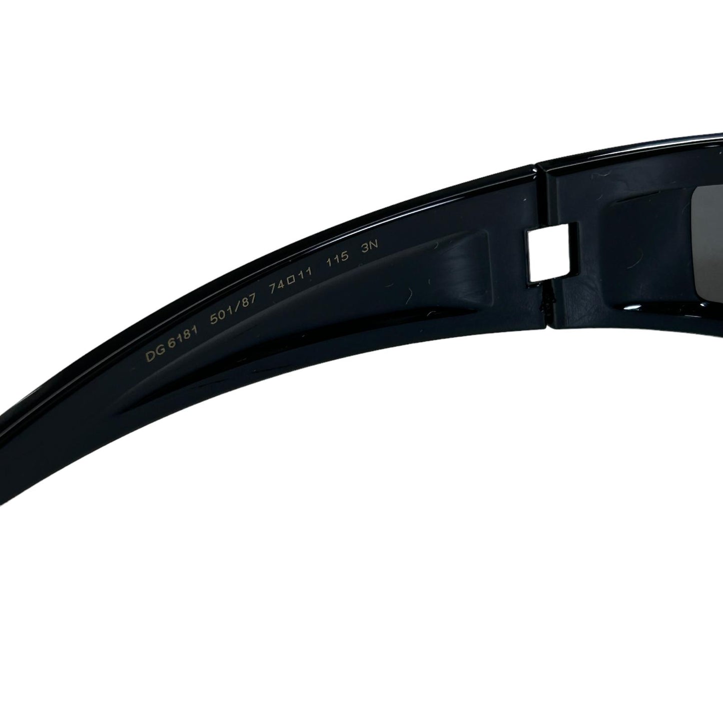 DOLCE & GABBANA EYEWEAR ROUND LOGO WRAP SUNGLASSES - NEW DEFECT
