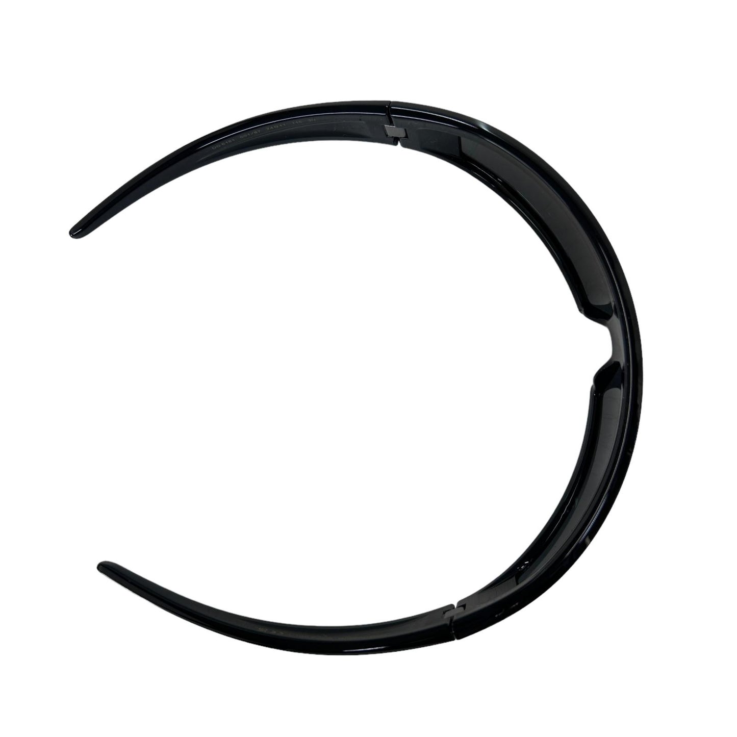 DOLCE & GABBANA EYEWEAR ROUND LOGO WRAP SUNGLASSES - NEW DEFECT