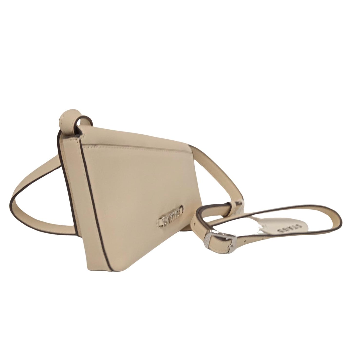 STAUD Ladies Beige Leather Acute Mini Crossbody Shoulder Bag RRP275 NEW