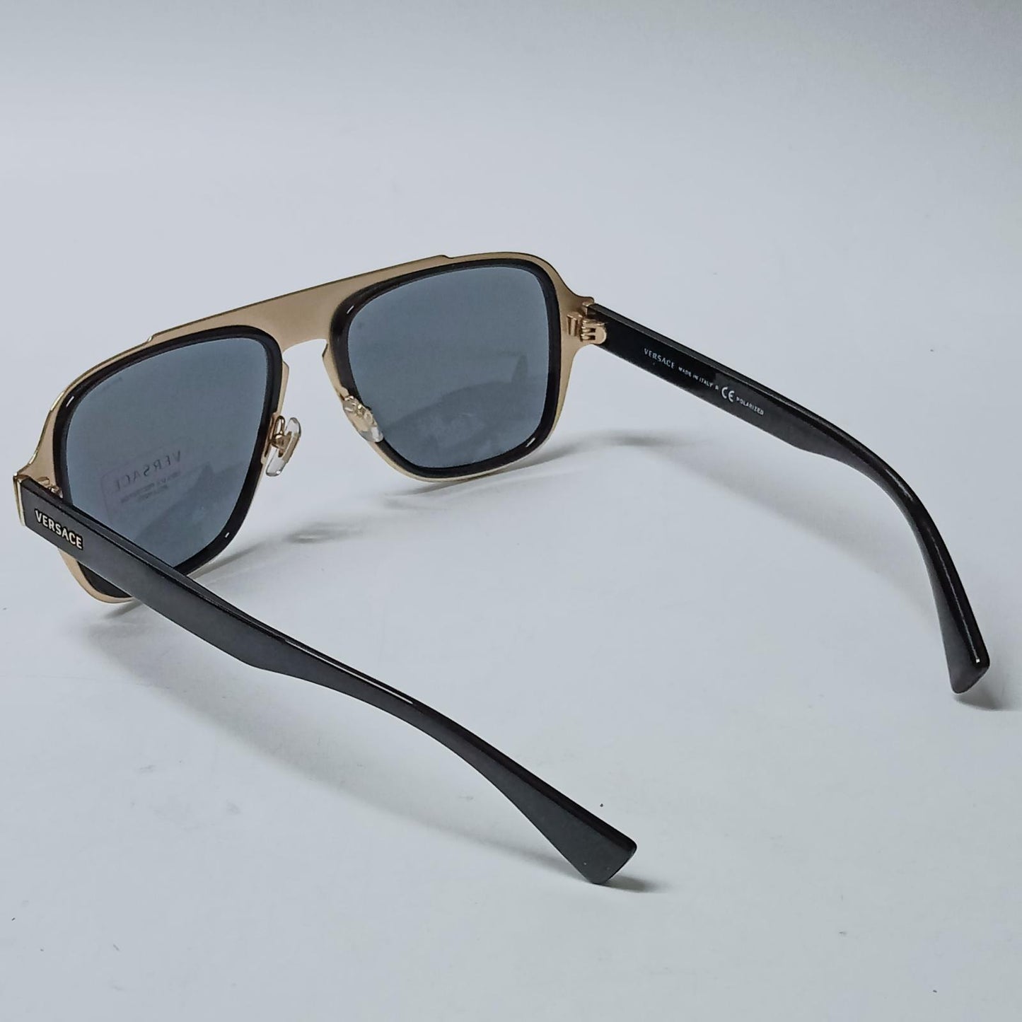 VERSACE Sunglasses Black Rectangle Medusa Glasses NEW RRP 230
