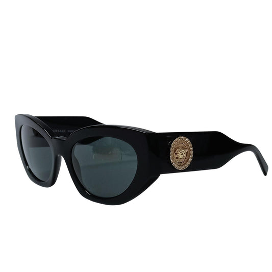 VERSACE Sunglasses Black Cat Eye Glasses Geometric Frames NEW RRP 235