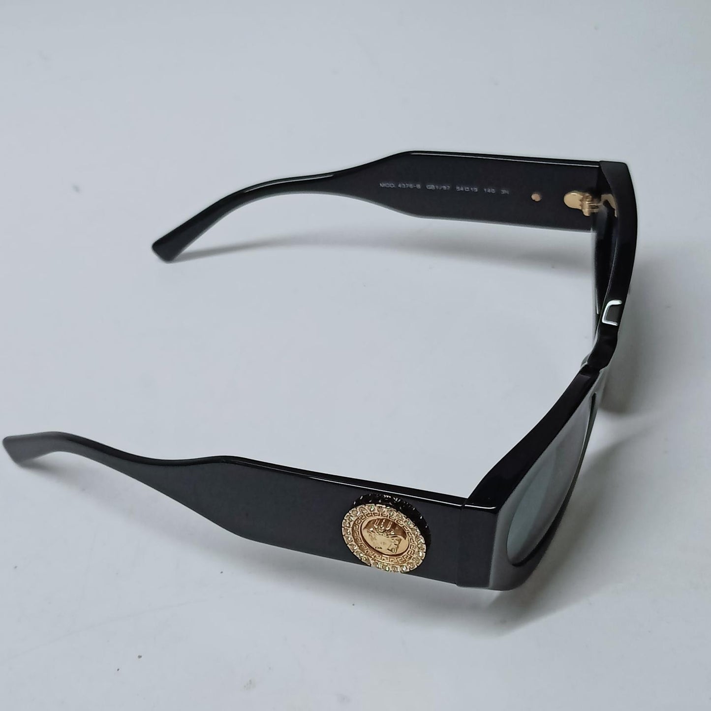 VERSACE Sunglasses Black Cat Eye Glasses Geometric Frames NEW RRP 235