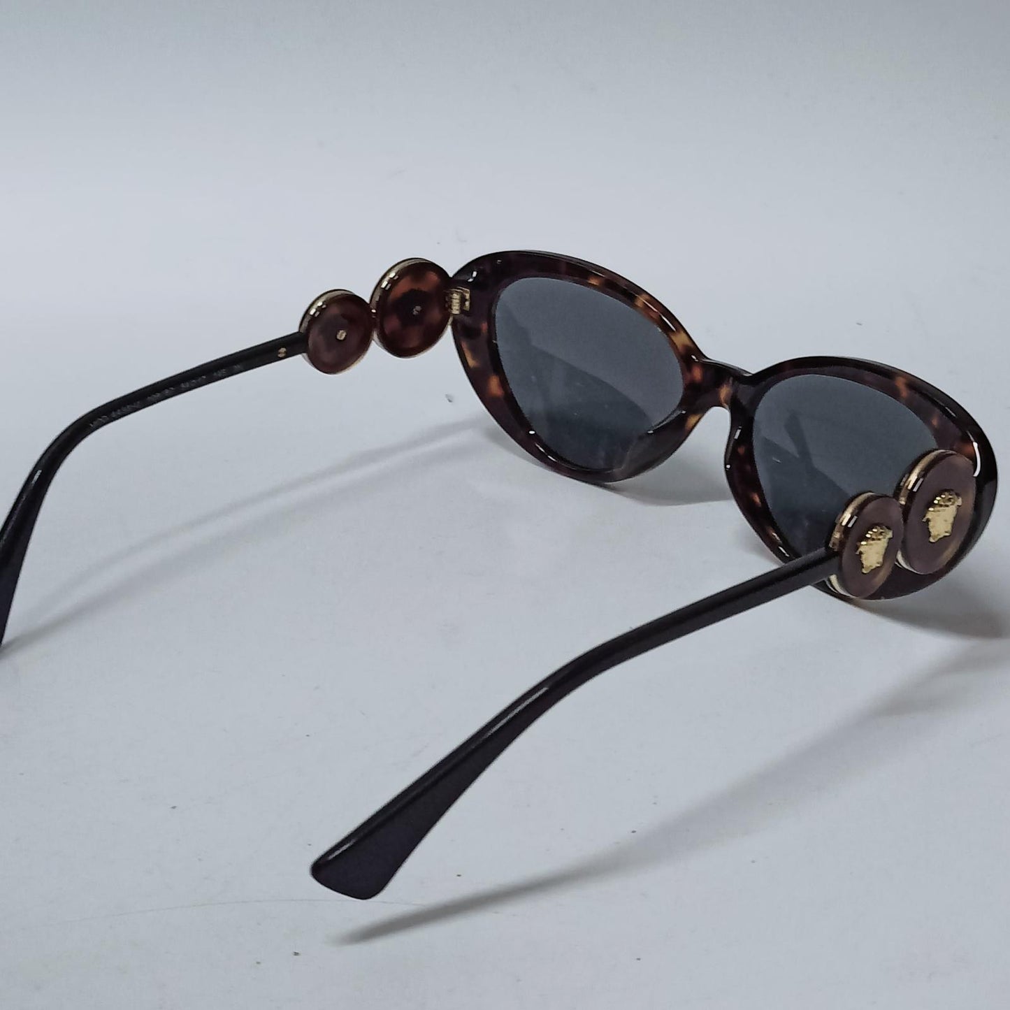 VERSACE Sunglasses Brown Cat Eye Double Medusa Cats Glasses Frames NEW RRP 265