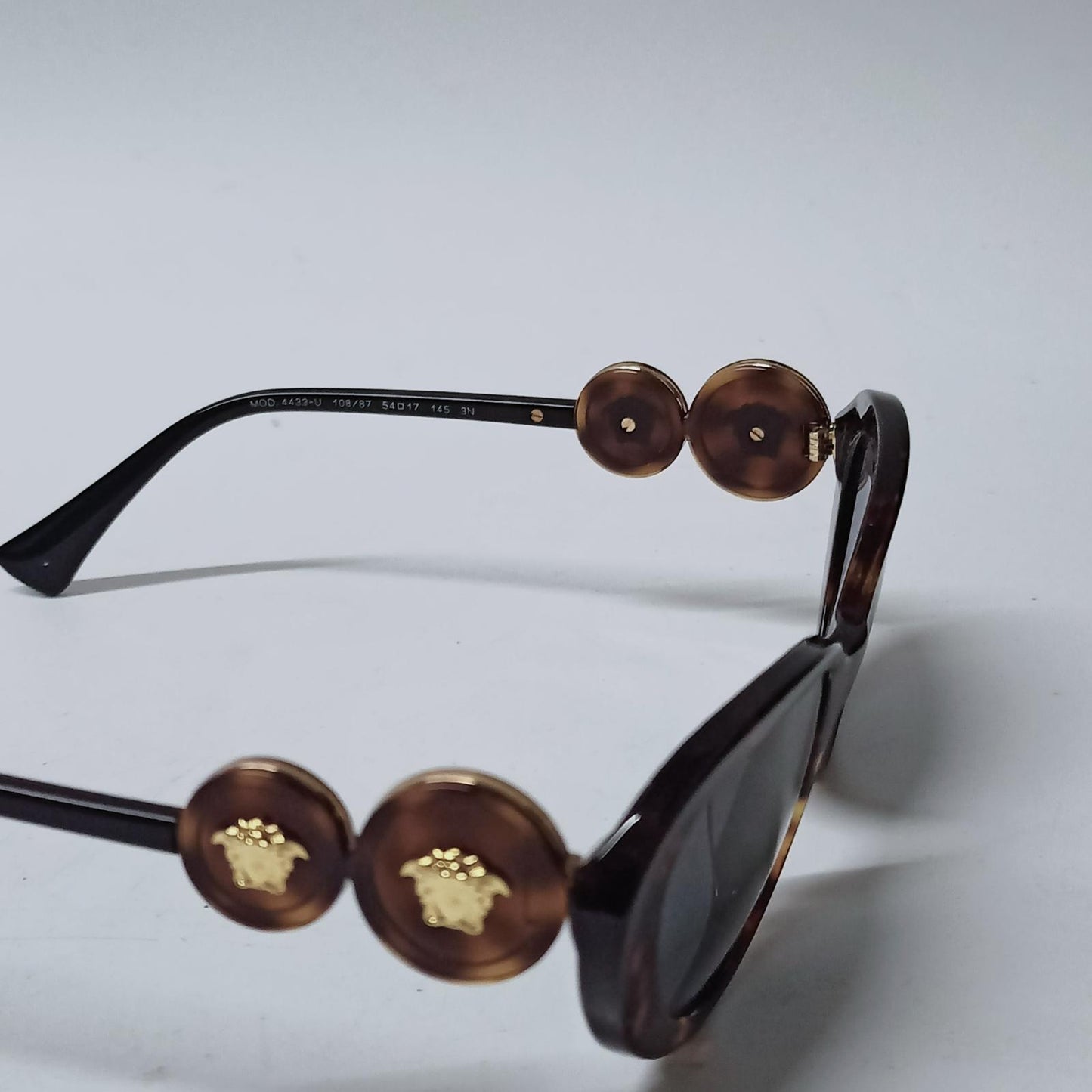 VERSACE Sunglasses Brown Cat Eye Double Medusa Cats Glasses Frames NEW RRP 265