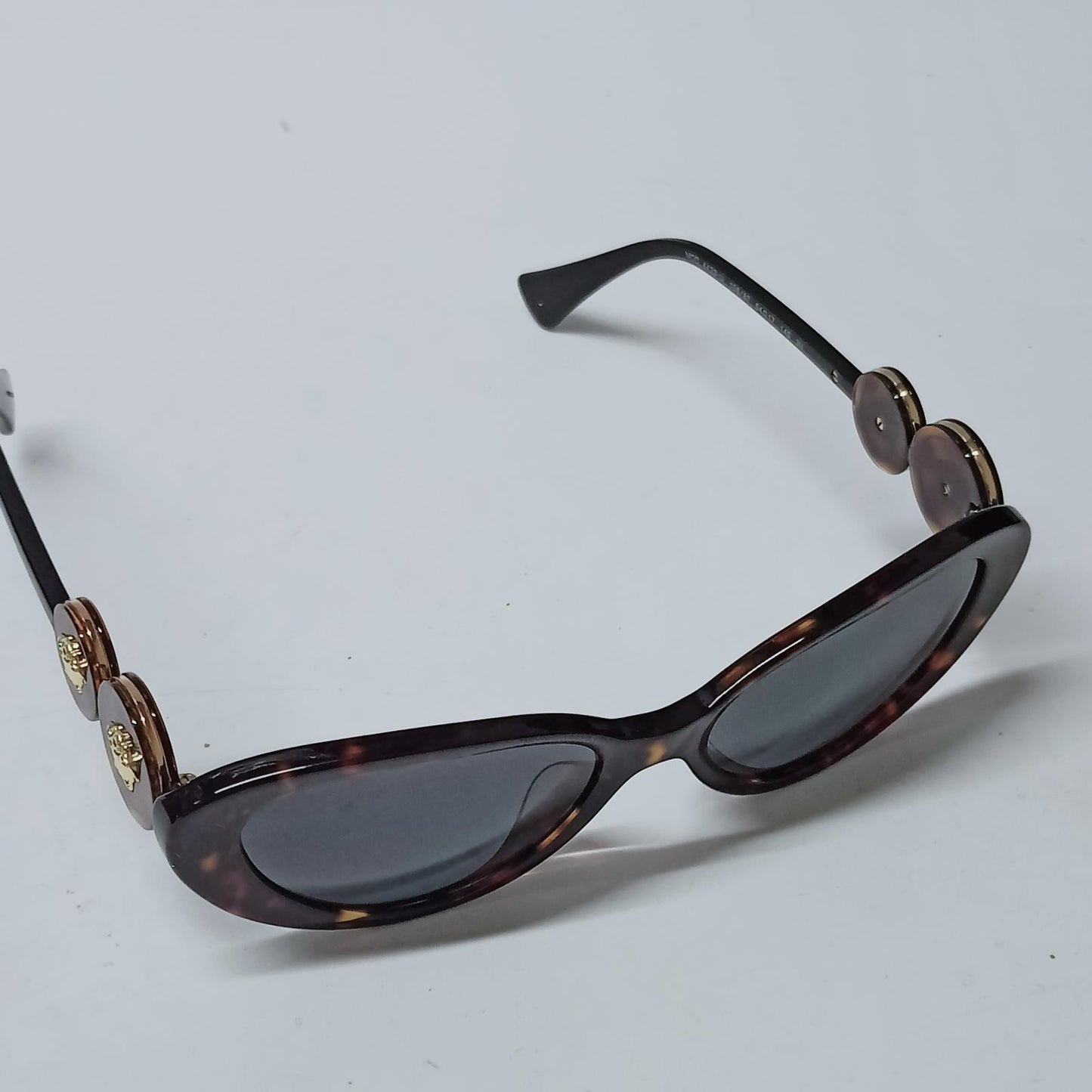 VERSACE Sunglasses Brown Cat Eye Double Medusa Cats Glasses Frames NEW RRP 265