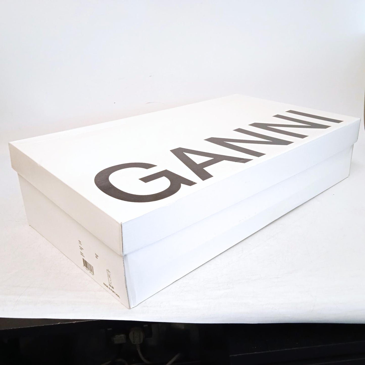 GANNI Ladies Black Rubber Round Toe Knee High Boots EU40 UK7 RRP445 NEW