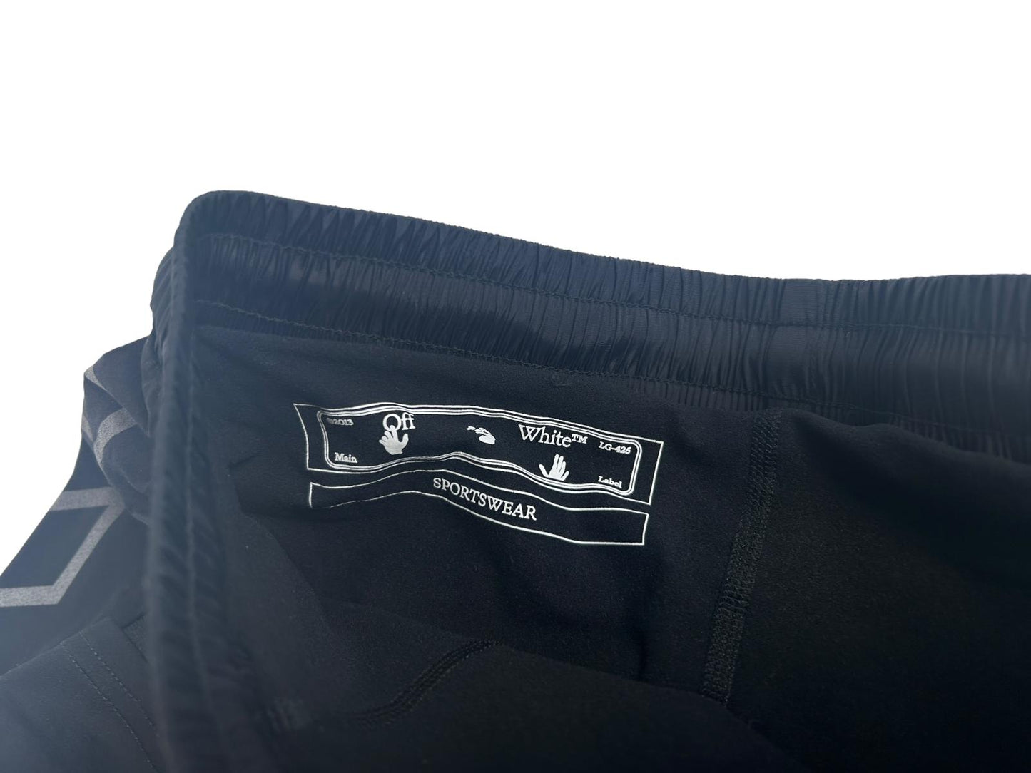 OFF WHITE Activewear 2 Layer Nylon Gym Shorts Black XXS NEW RRP 300