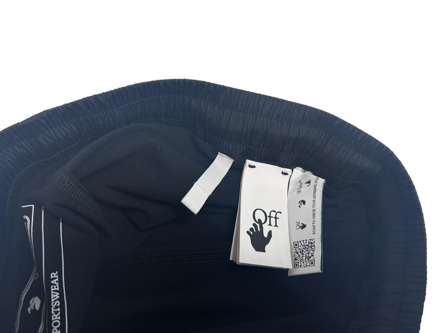 OFF WHITE Activewear 2 Layer Nylon Gym Shorts Black XXS NEW RRP 300