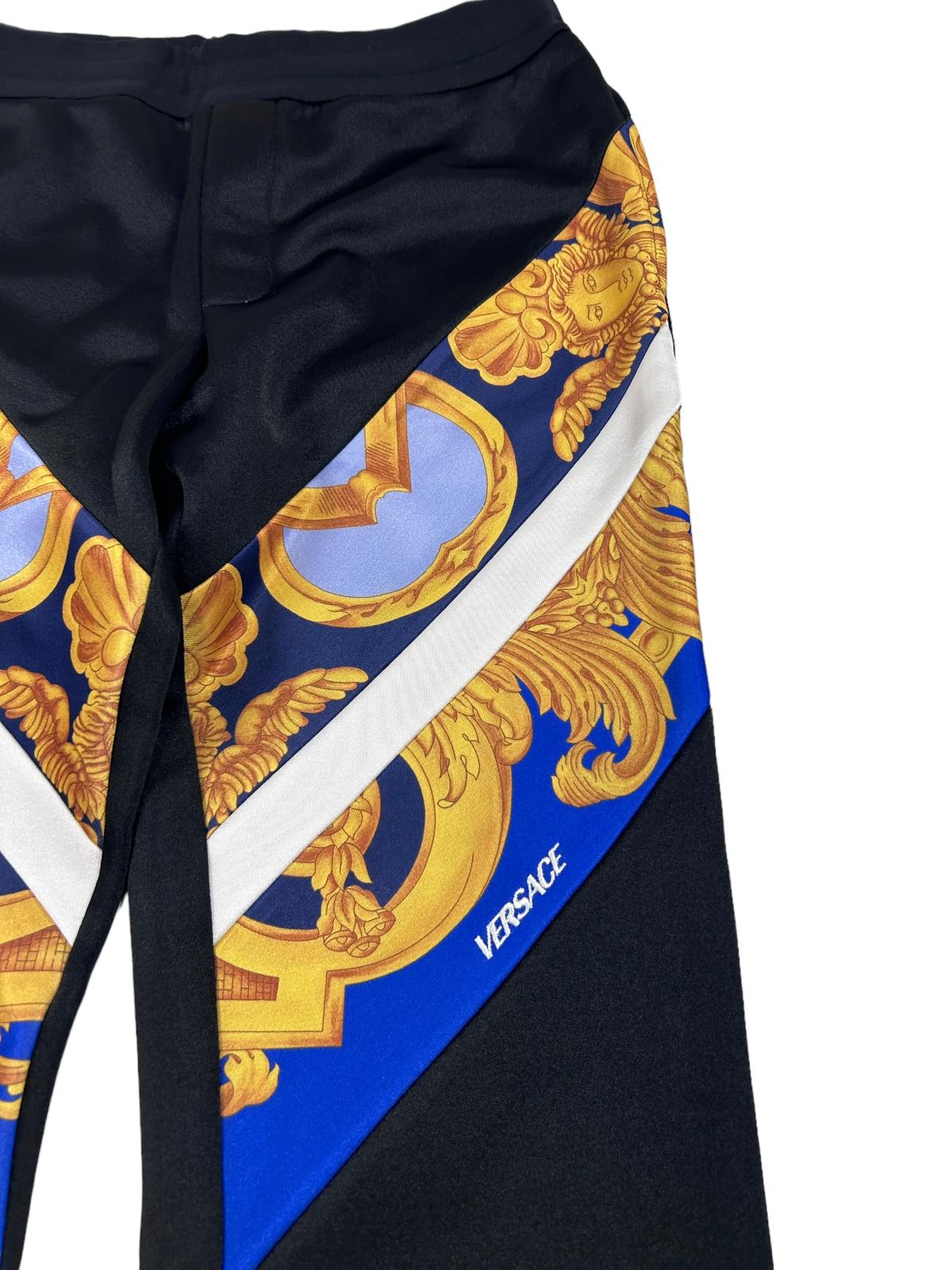 VERSACE Blue Track Pants Large NEW RRP 920