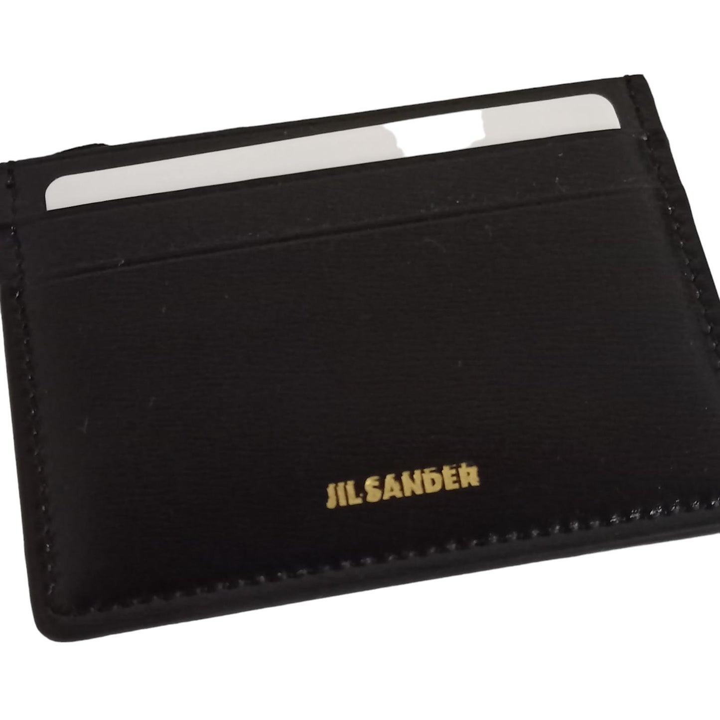 JIL SANDER Black Card Holders Logo Classic Card Holder One Size NEW RRP 190