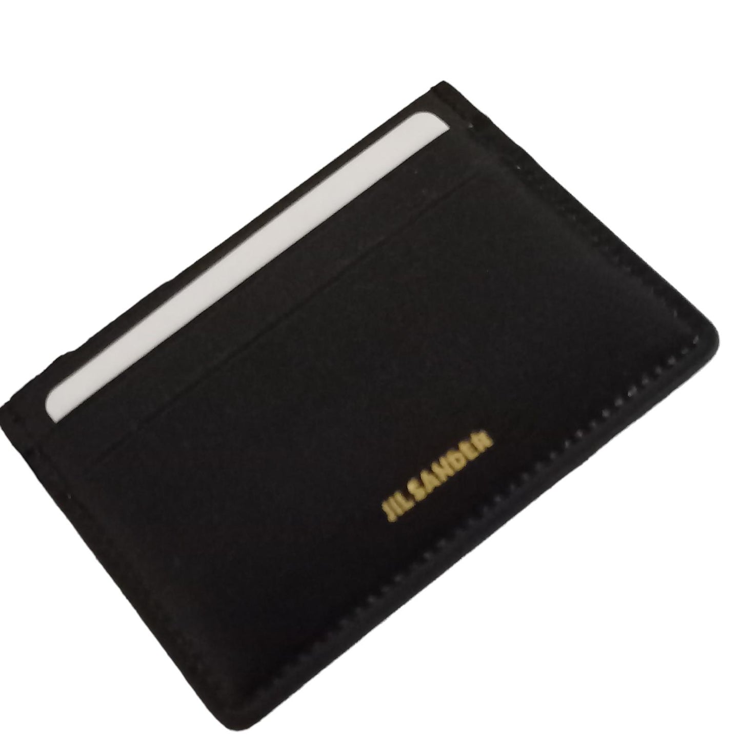 JIL SANDER Black Card Holders Logo Classic Card Holder One Size NEW RRP 190