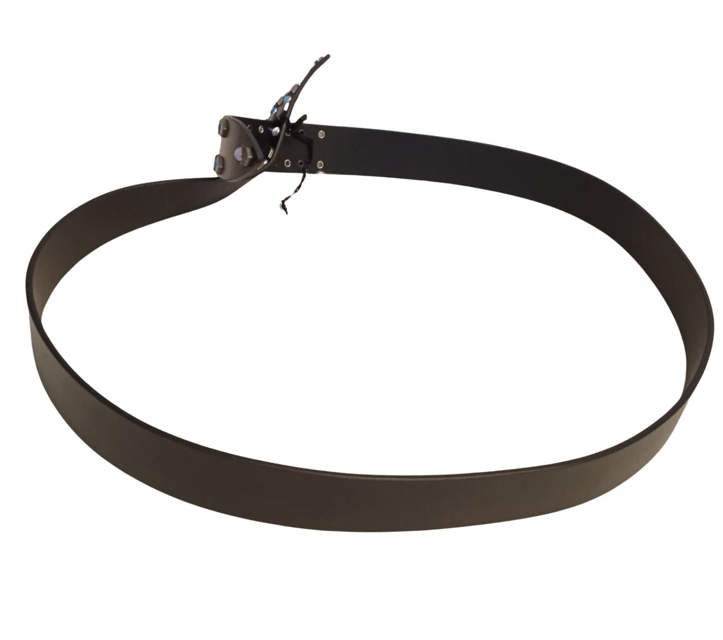 ISABEL MARANT Ladies Lecce Black Multi Leather Studded Wrap Belt S NEW RRP220