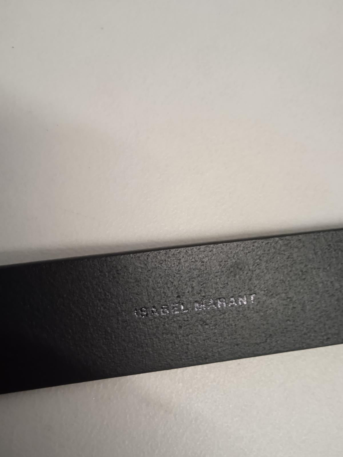 ISABEL MARANT Ladies Lecce Black Multi Leather Studded Wrap Belt S NEW RRP220