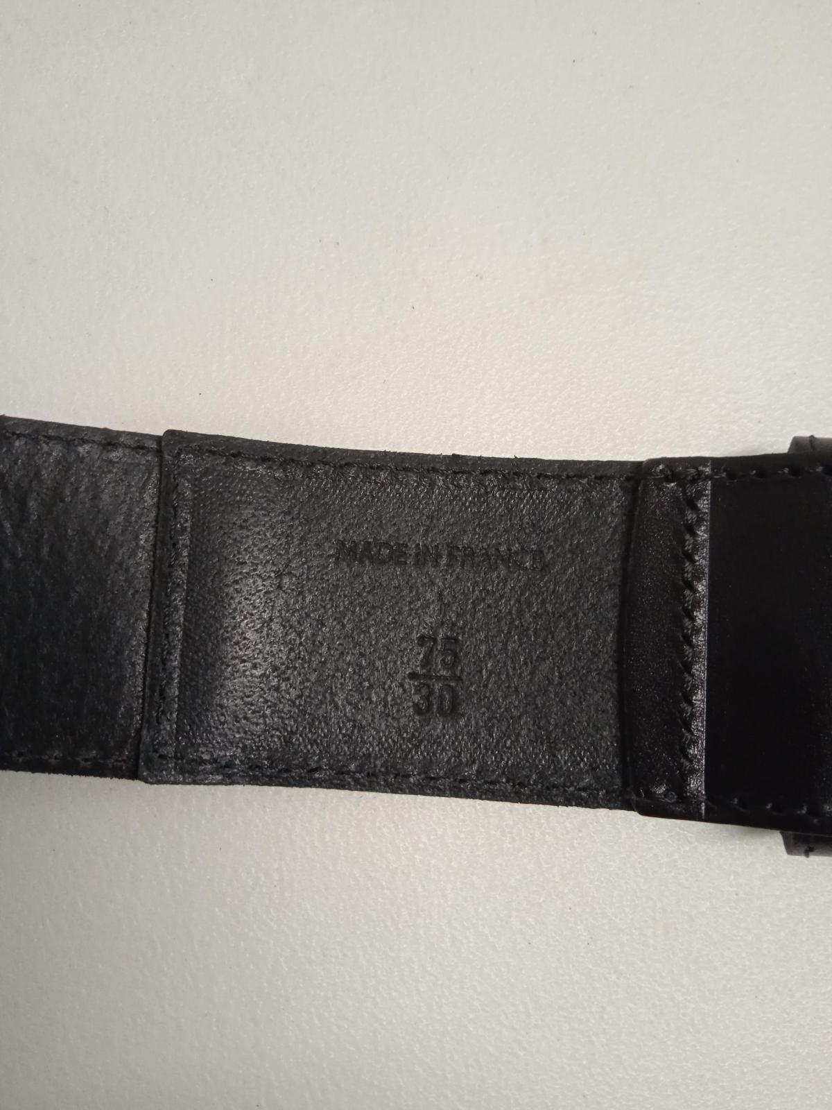 ISABEL MARANT Ladies Zaf Red/Black Embroidery Leather Belt 75/30 NEW RRP295