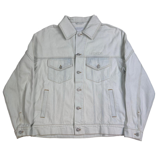 KENZO Blue Denim Jackets Blue Medium NEW RRP 385