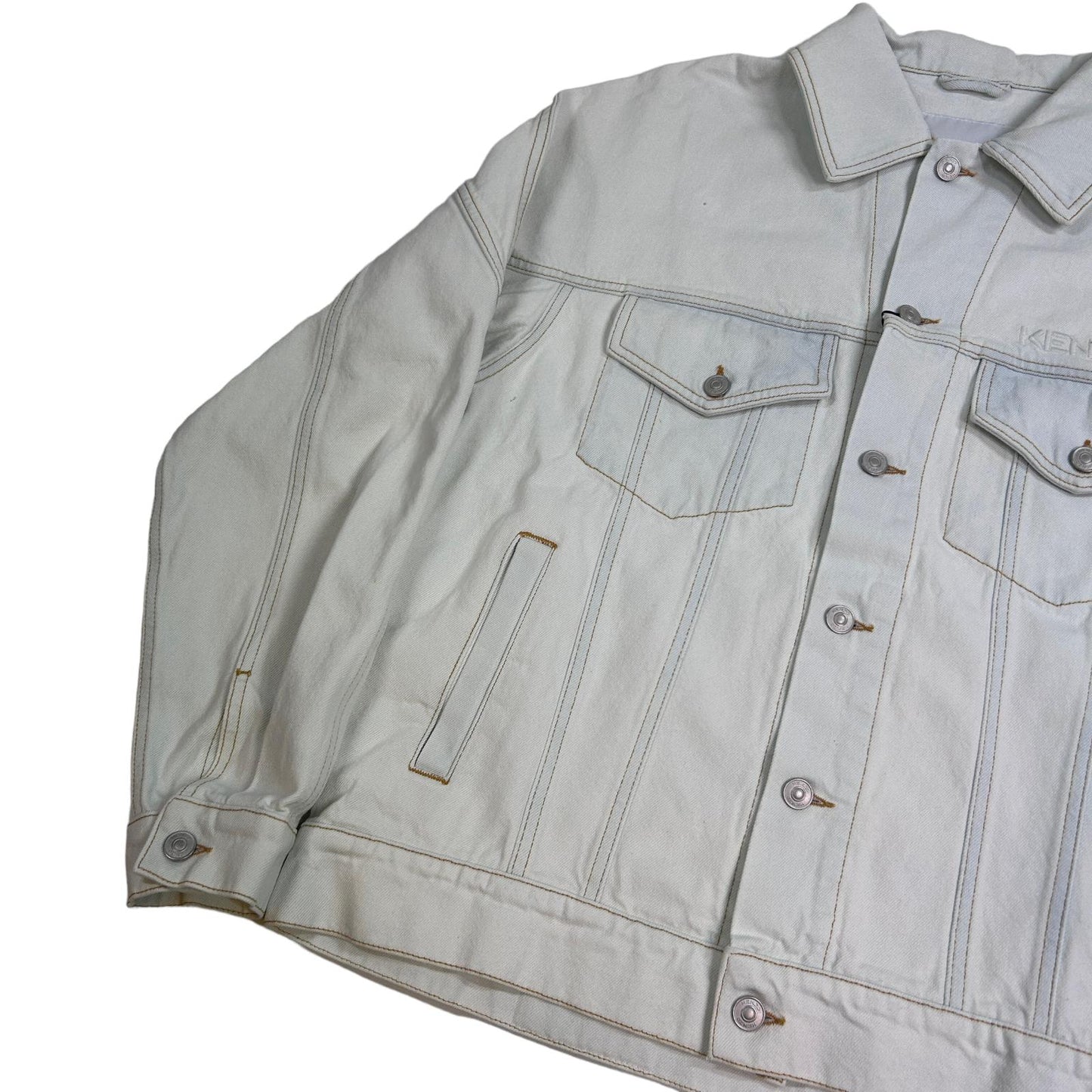 KENZO Blue Denim Jackets Blue Medium NEW RRP 385