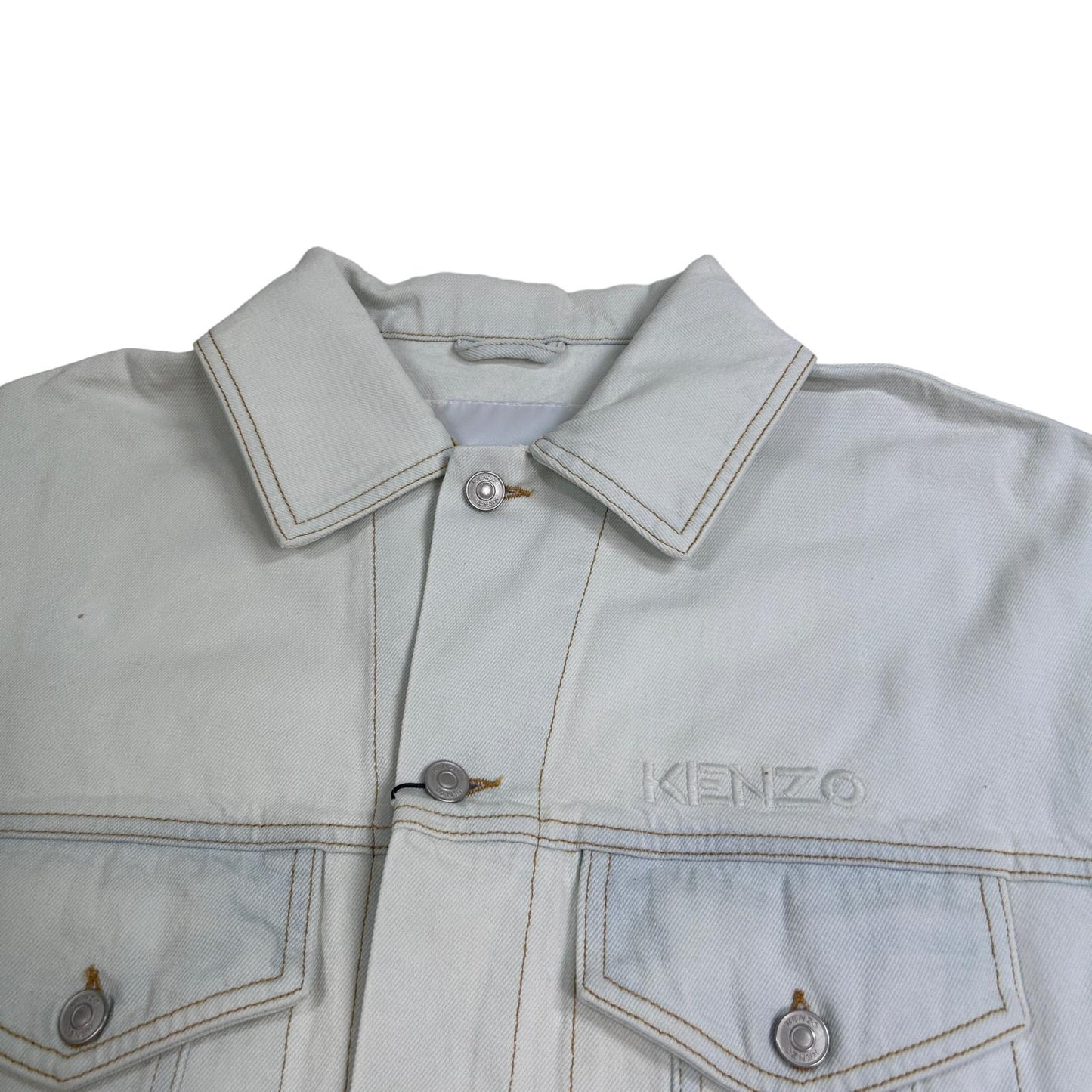 KENZO Blue Denim Jackets Blue Medium NEW RRP 385