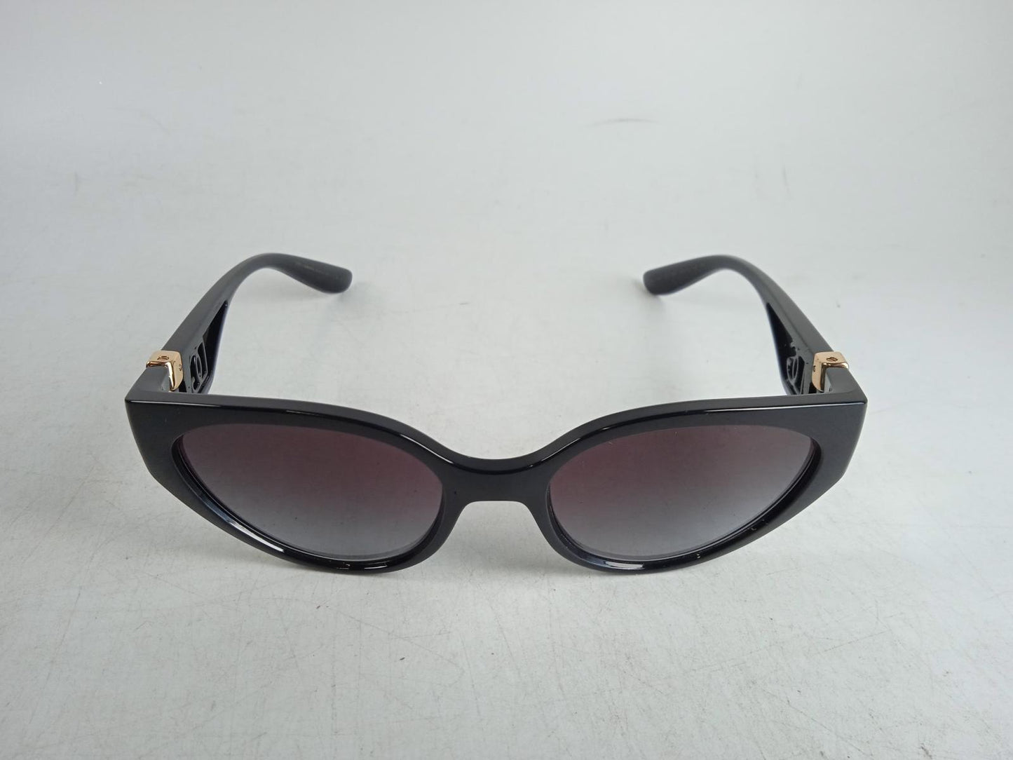 DOLCE & GABBANA Ladies Black DG6146 Cat Eye Sunglasses One Size RRP205 NEW