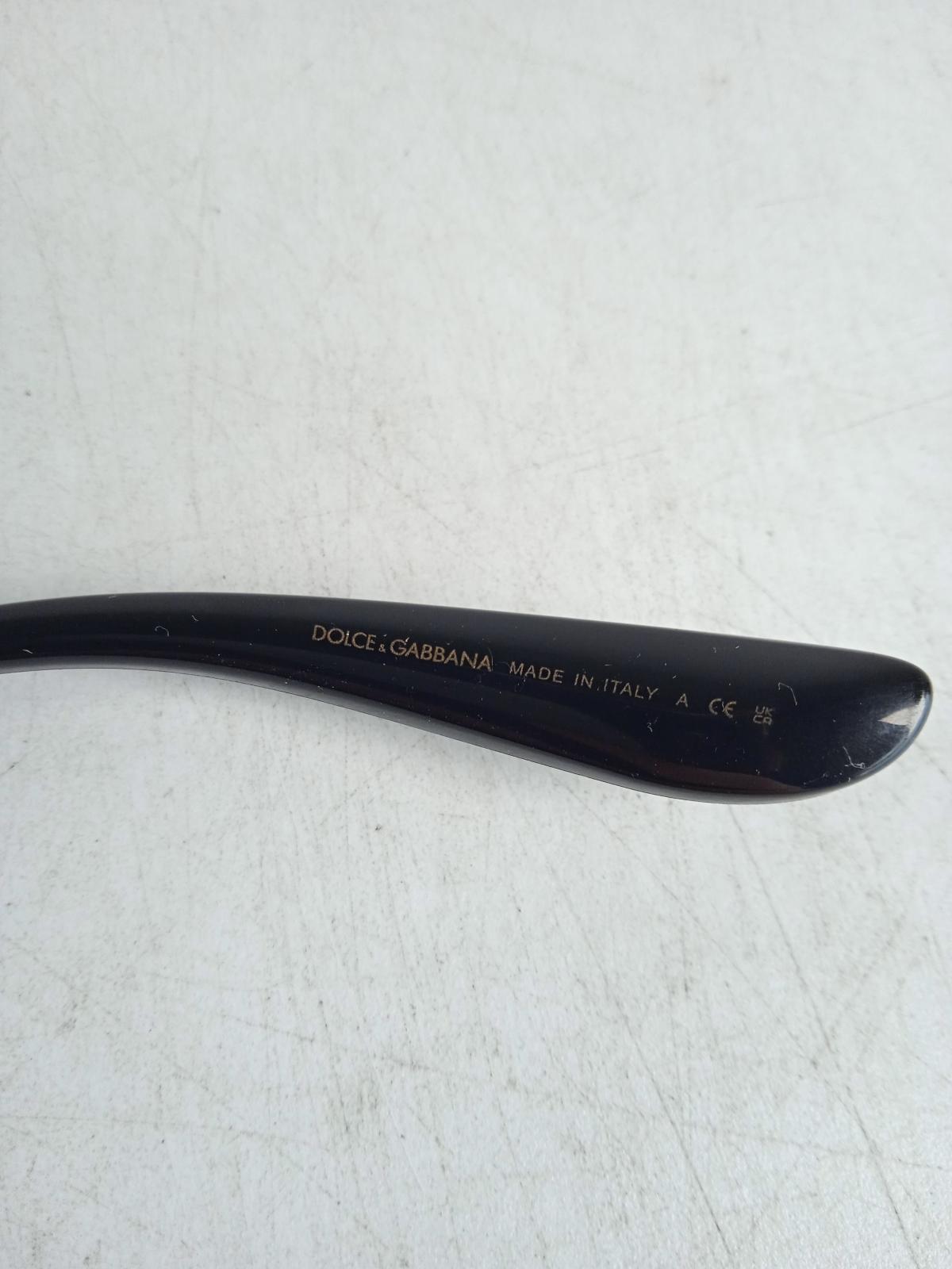 DOLCE & GABBANA Ladies Black DG6146 Cat Eye Sunglasses One Size RRP205 NEW
