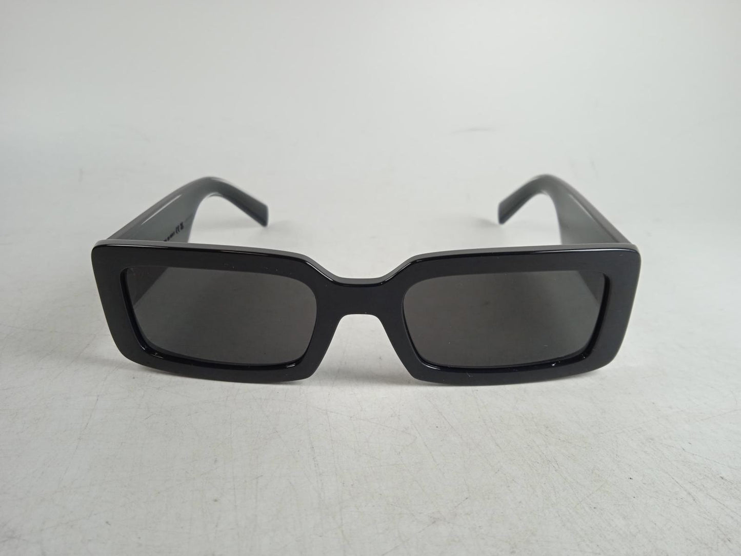 DOLCE & GABBANA Ladies Black Logo Rectangle Sunglasses One Size RRP225 NEW