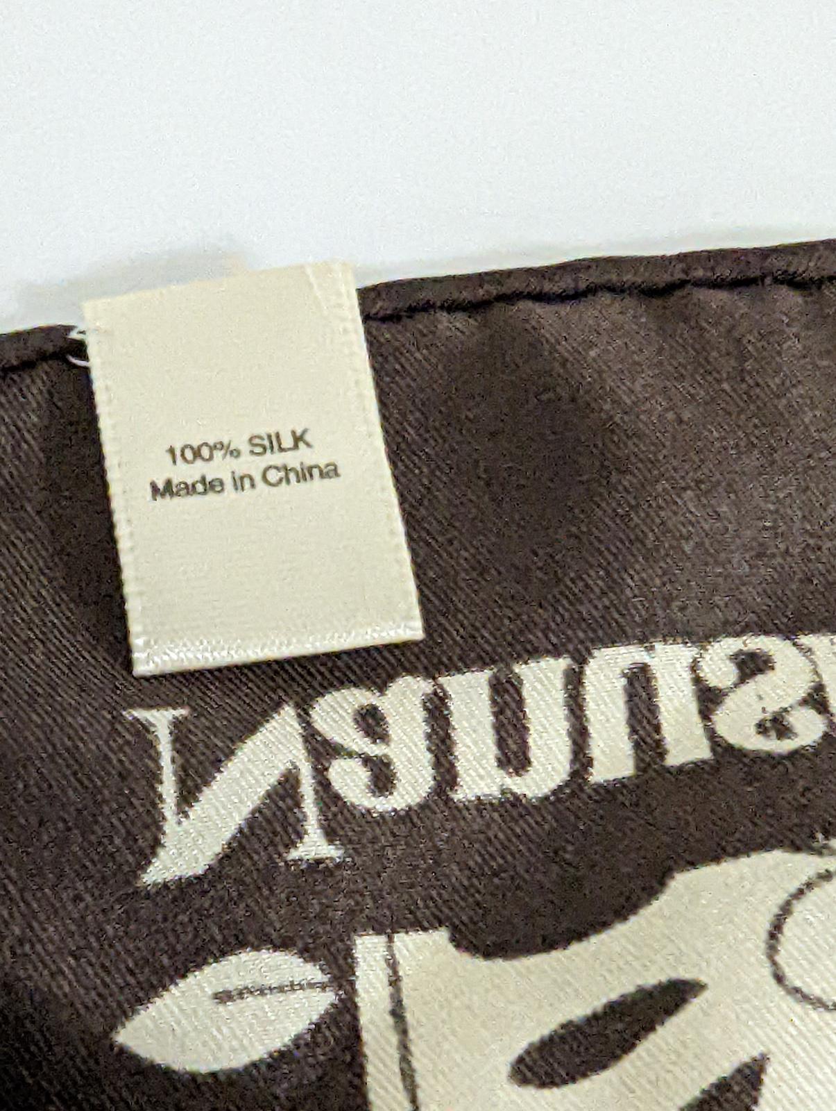 NANUSHKA Neutrals Classic Scarves Emiz Check Tile Luxury Scarf NEW RRP 125