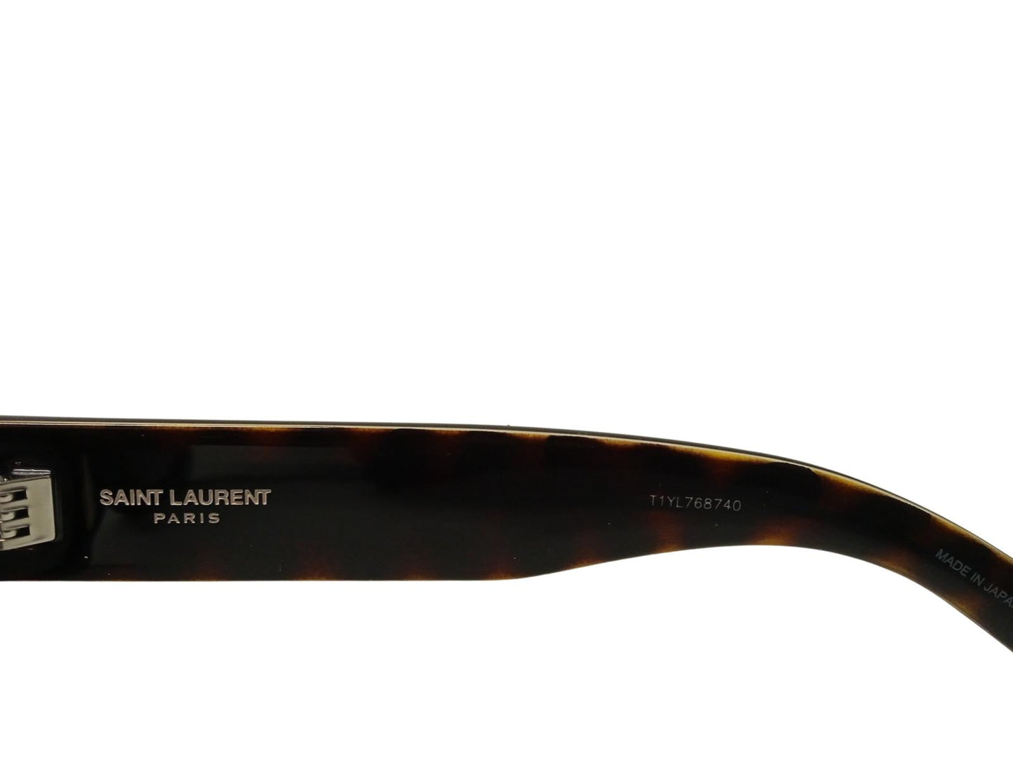 SAINT LAURENT EYEWEAR Brown Square Frame Sunglasses Size OS RRP 370 BNWT