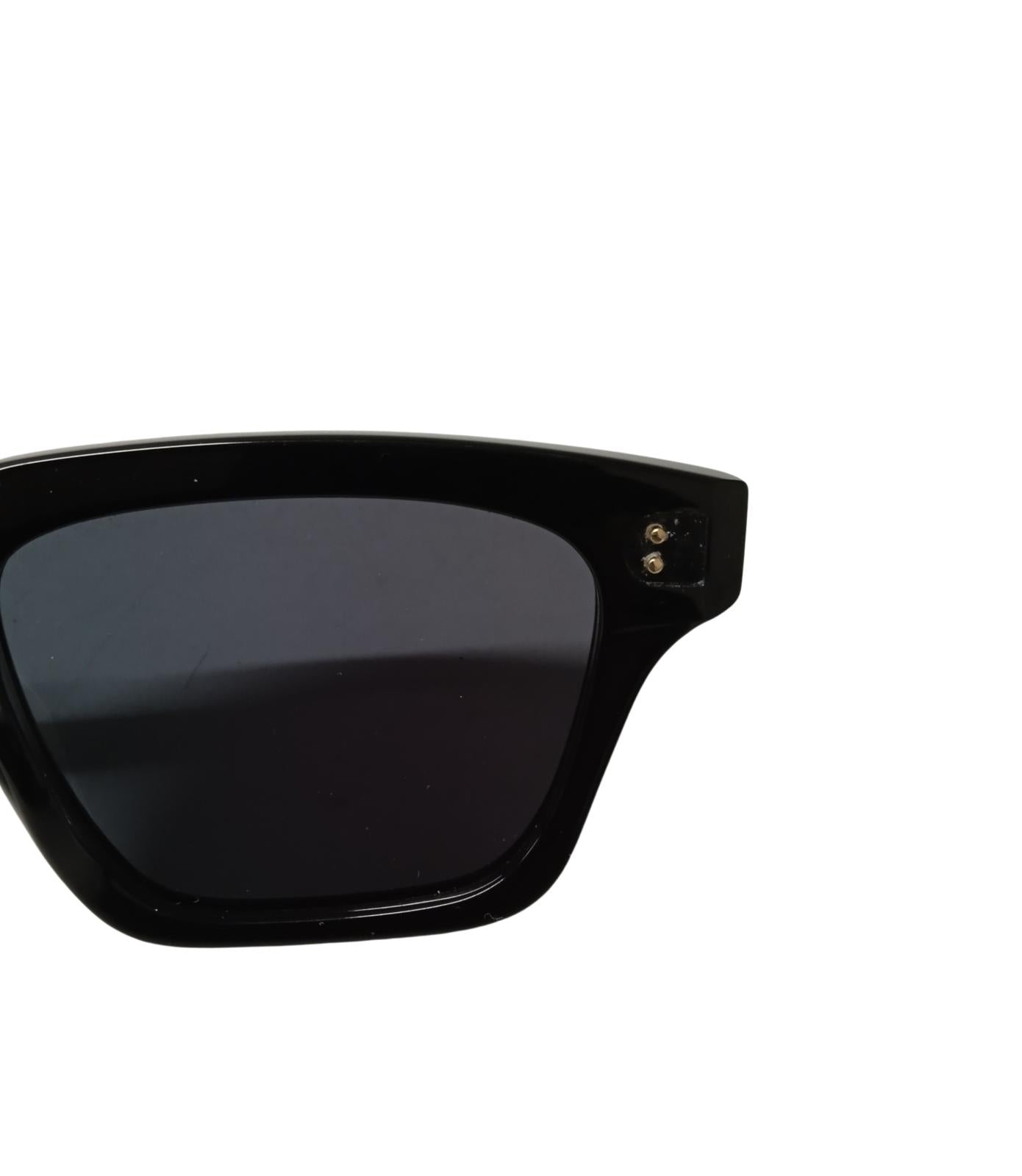 NANUSHKA Black Oversized Cadao Sunglasses Size OS RRP 245 NEW