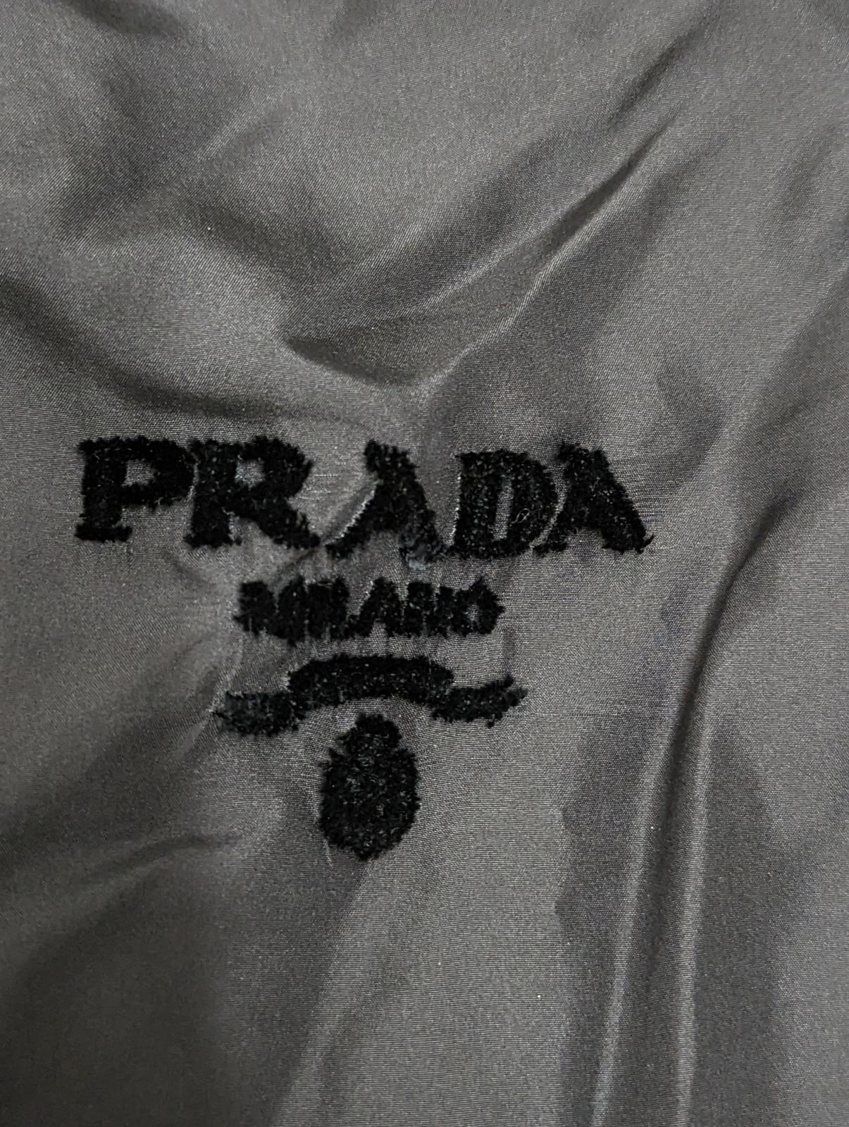 PRADA Black Shirt Party Luxury Silk Long Sleeve Top Size M NEW RRP 1050