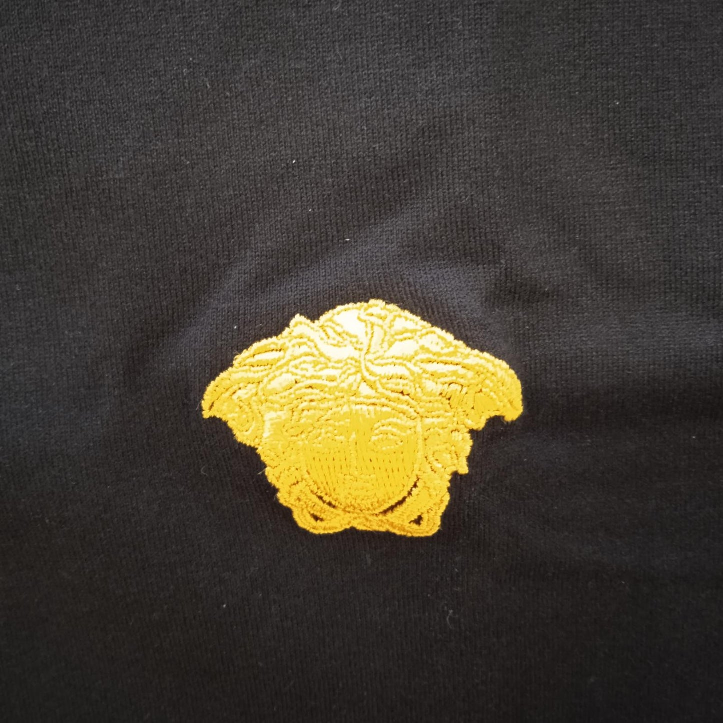 VERSACE T-Shirt Medusa Logo Taylor Fit Men's Size M Black Cotton NEW RRP300