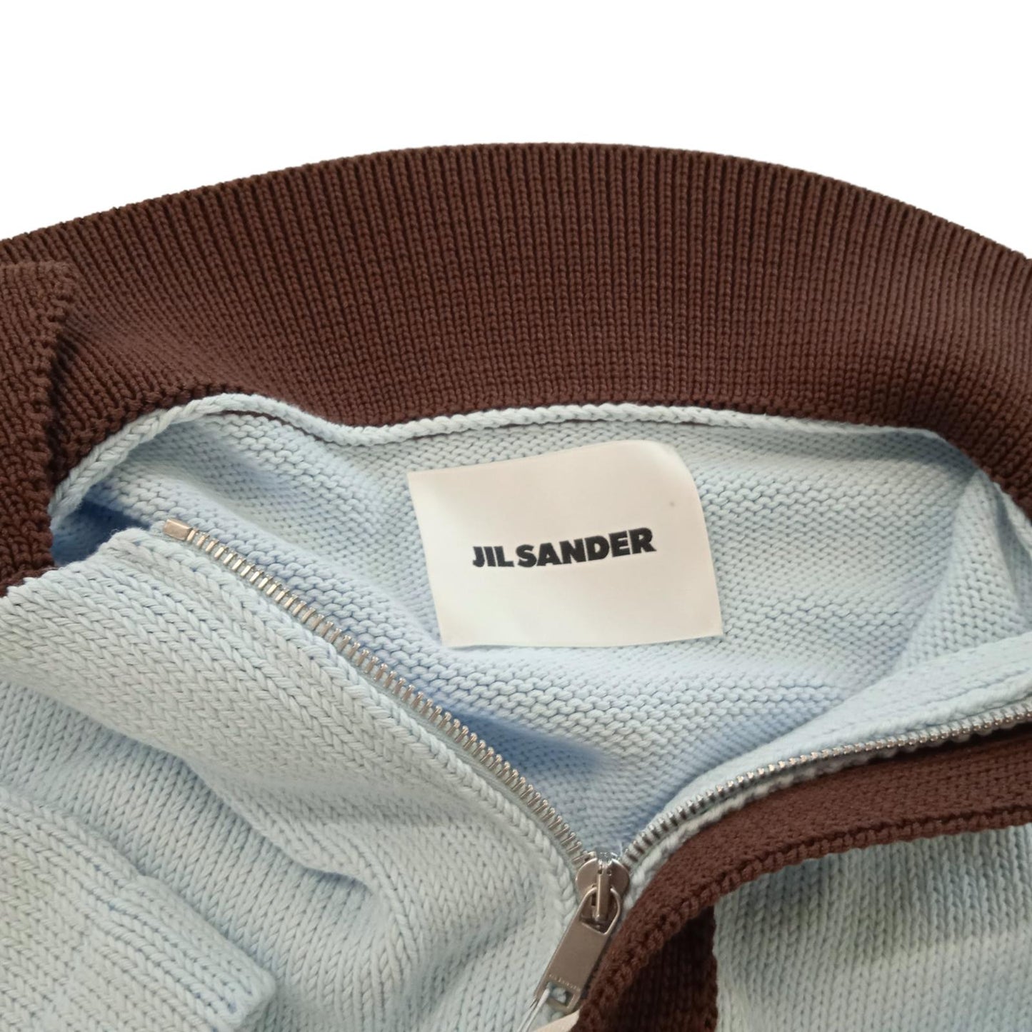 JIL SANDER Short Sleeve Polo Jumper Men's Blue Cotton IT48 UK38 NEW RRP680