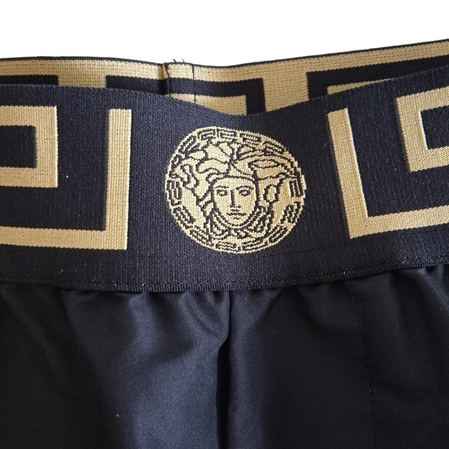VERSACE Greca Black Boarder Swim Shorts Men's Size 3 W32 NEW RRP215