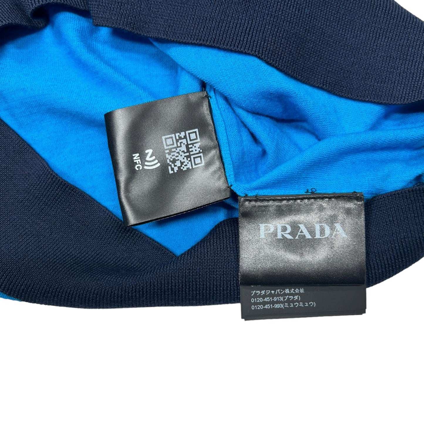 PRADA Blue Superfine Wool SS T Shirt Size 46 NEW RRP 1150