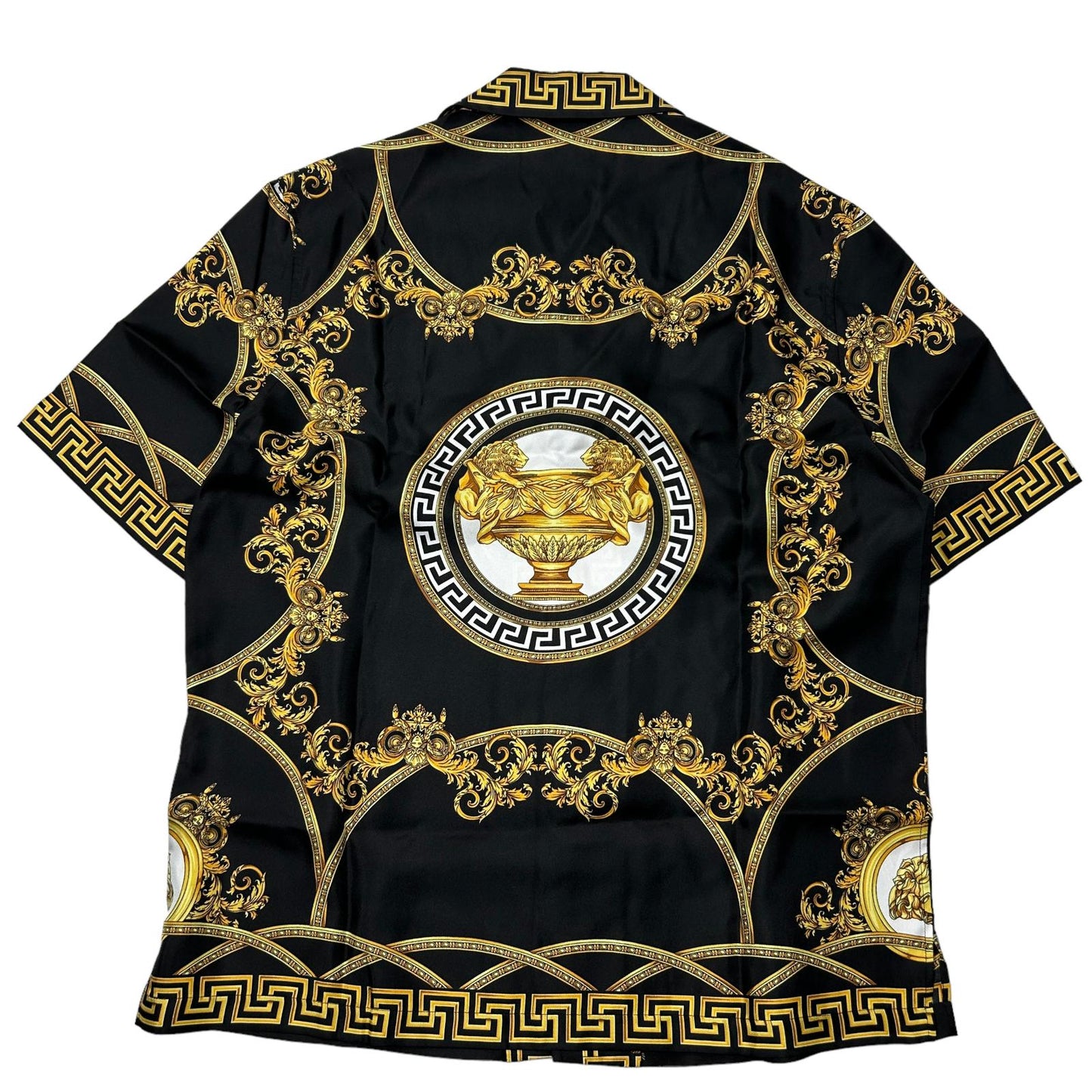 VERSACE Silk Multi Aover Button Up Shirt Size 50 NEW RRP 980