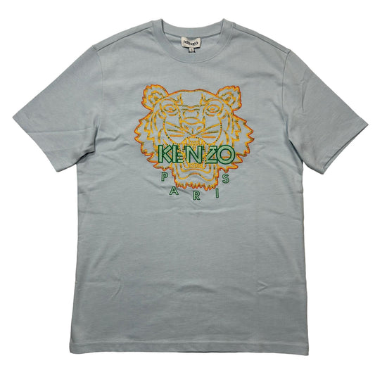 KENZO Relaxed Tiger Blue T-Shirt Small NEW RRP 155