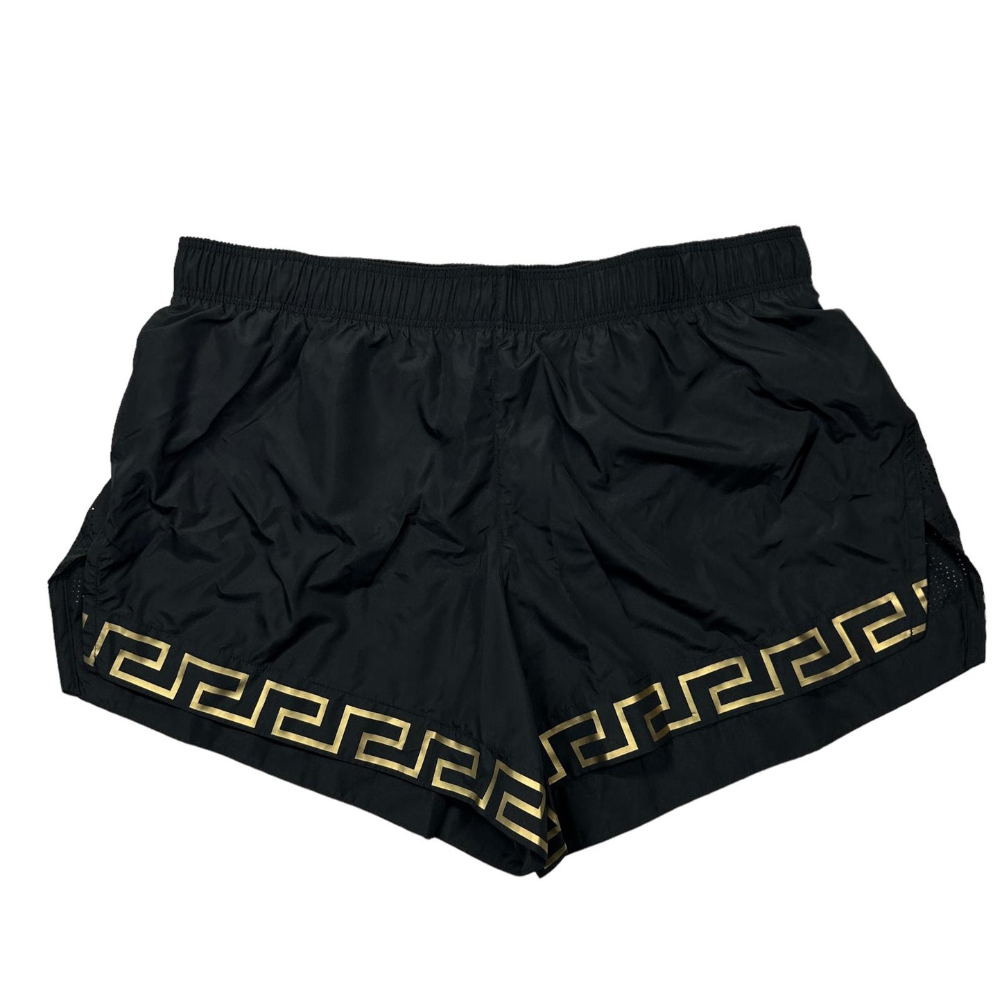 VERSACE Gym Black Track Shorts XXL NEW RRP 440