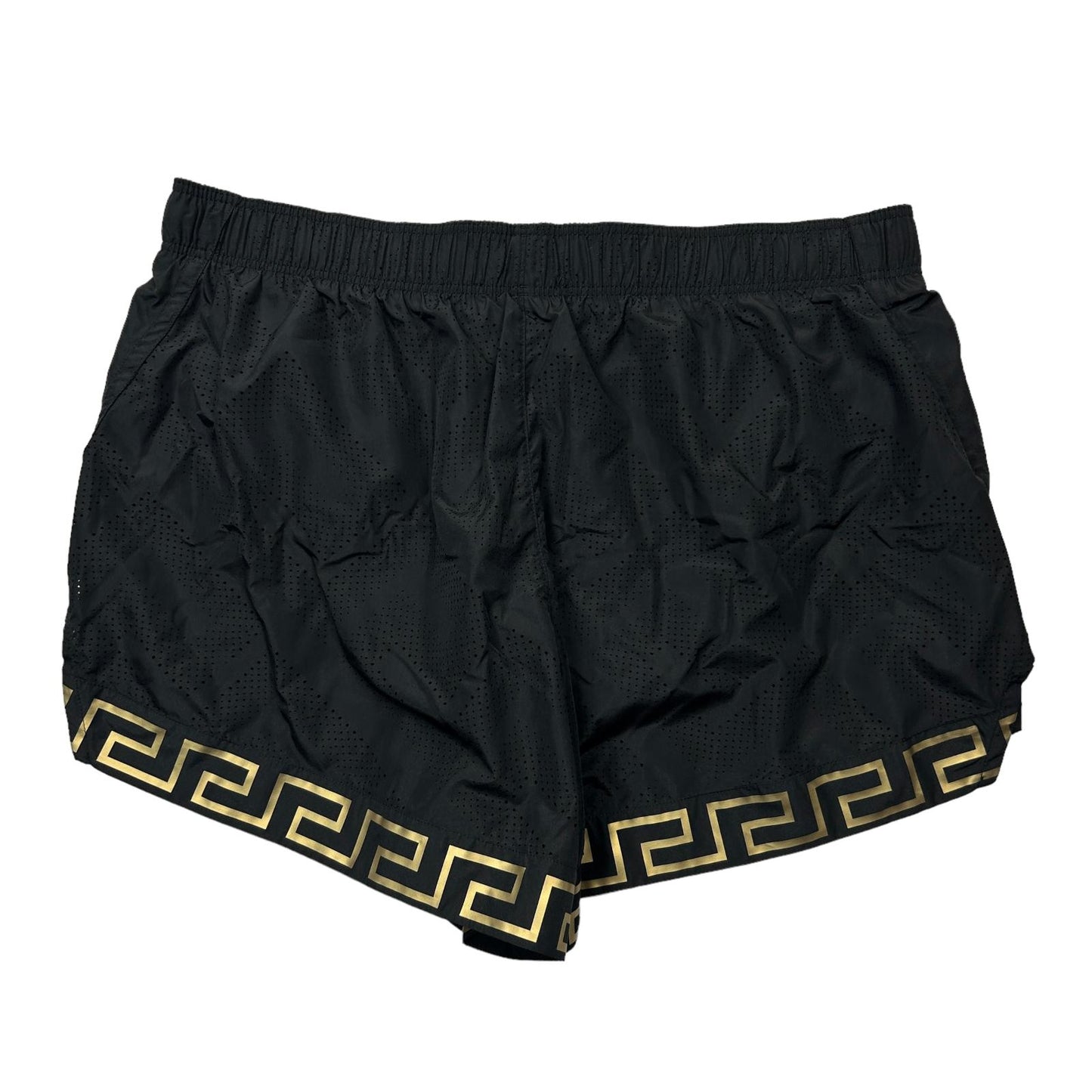 VERSACE Gym Black Track Shorts XXL NEW RRP 440